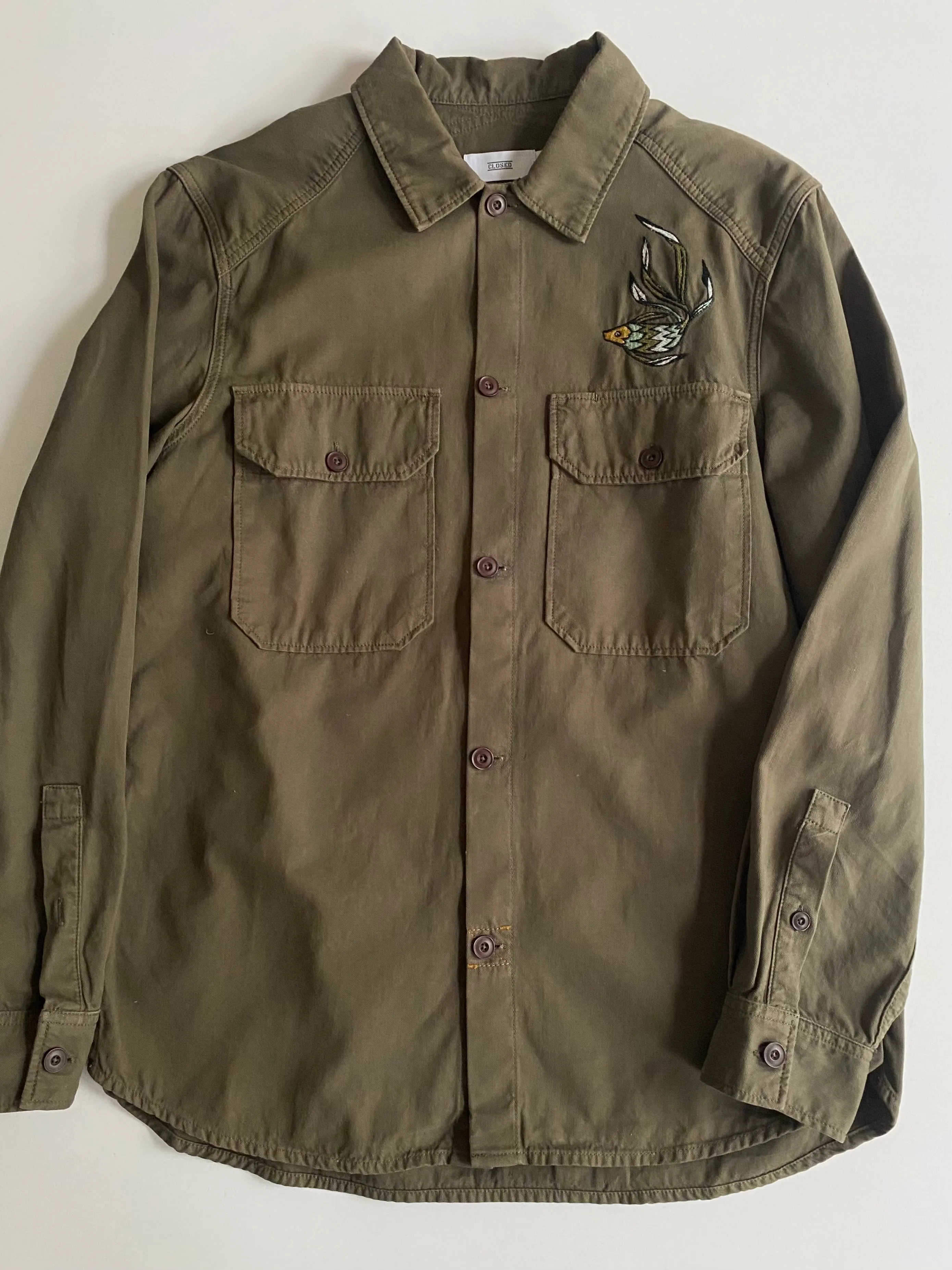 Closed Utility Overshirt Size M