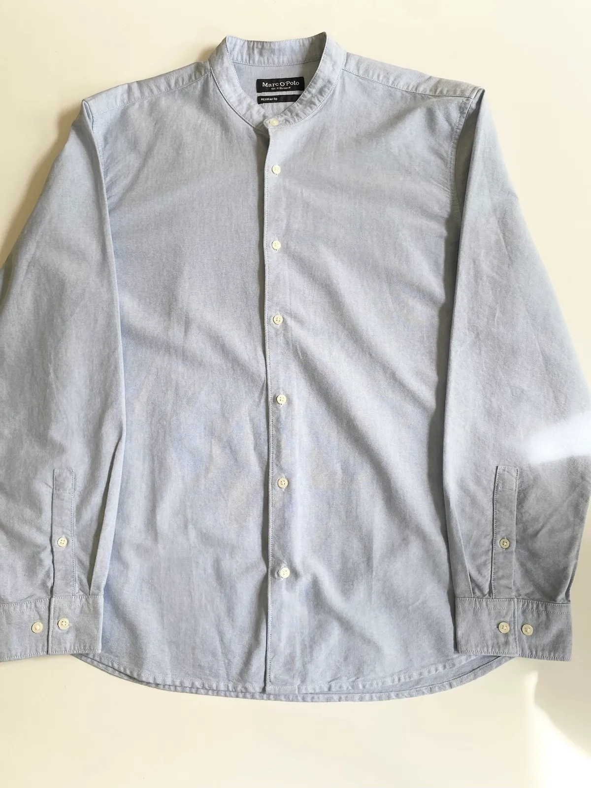Marc O’Polo Shirt Light Blue — Size XL
