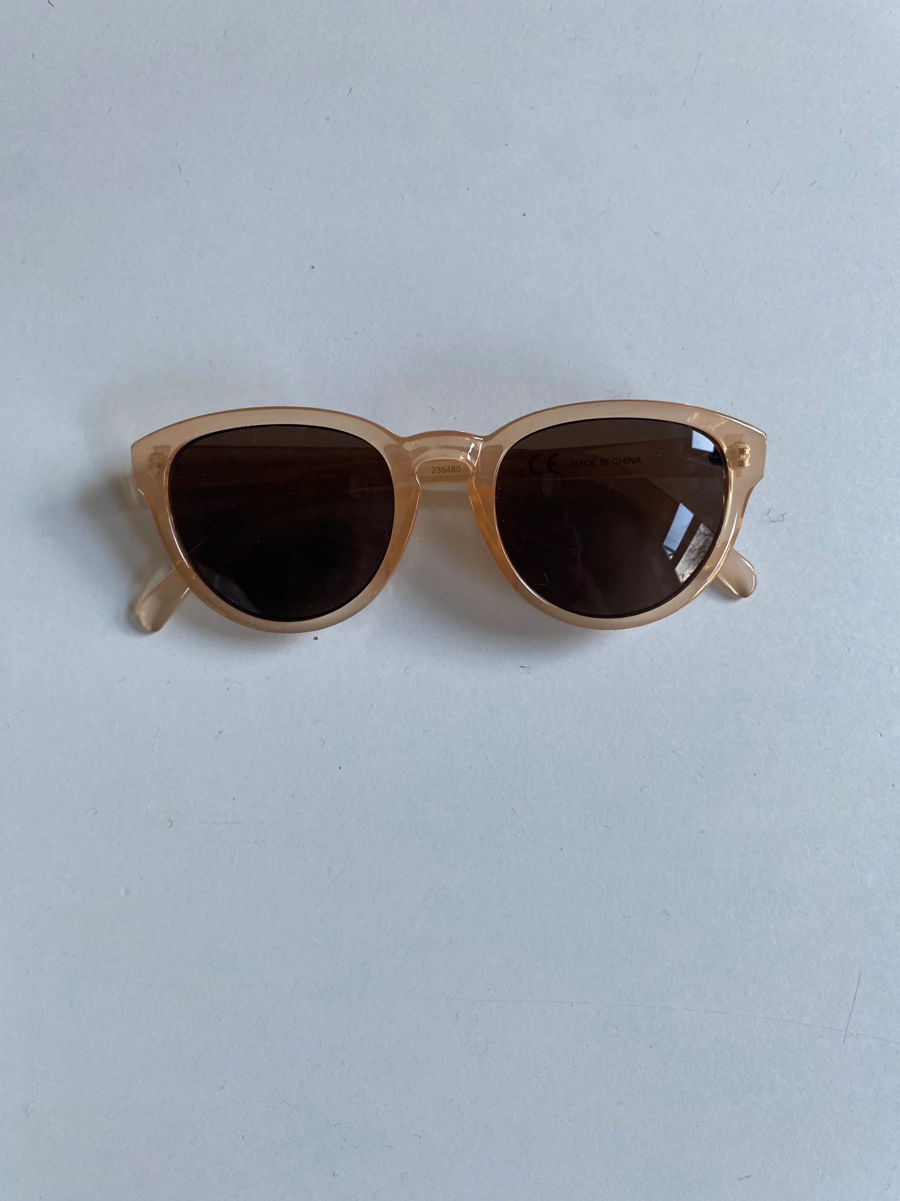 & Other Stories Sunglasses Peach 