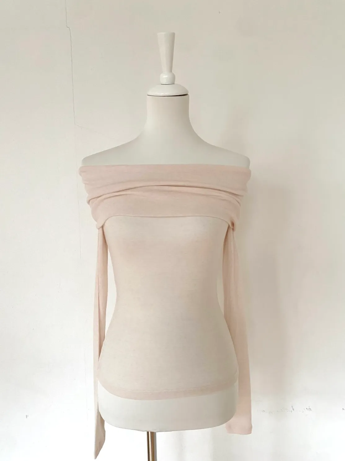 COS Off-shoulder Pullover — Size XS