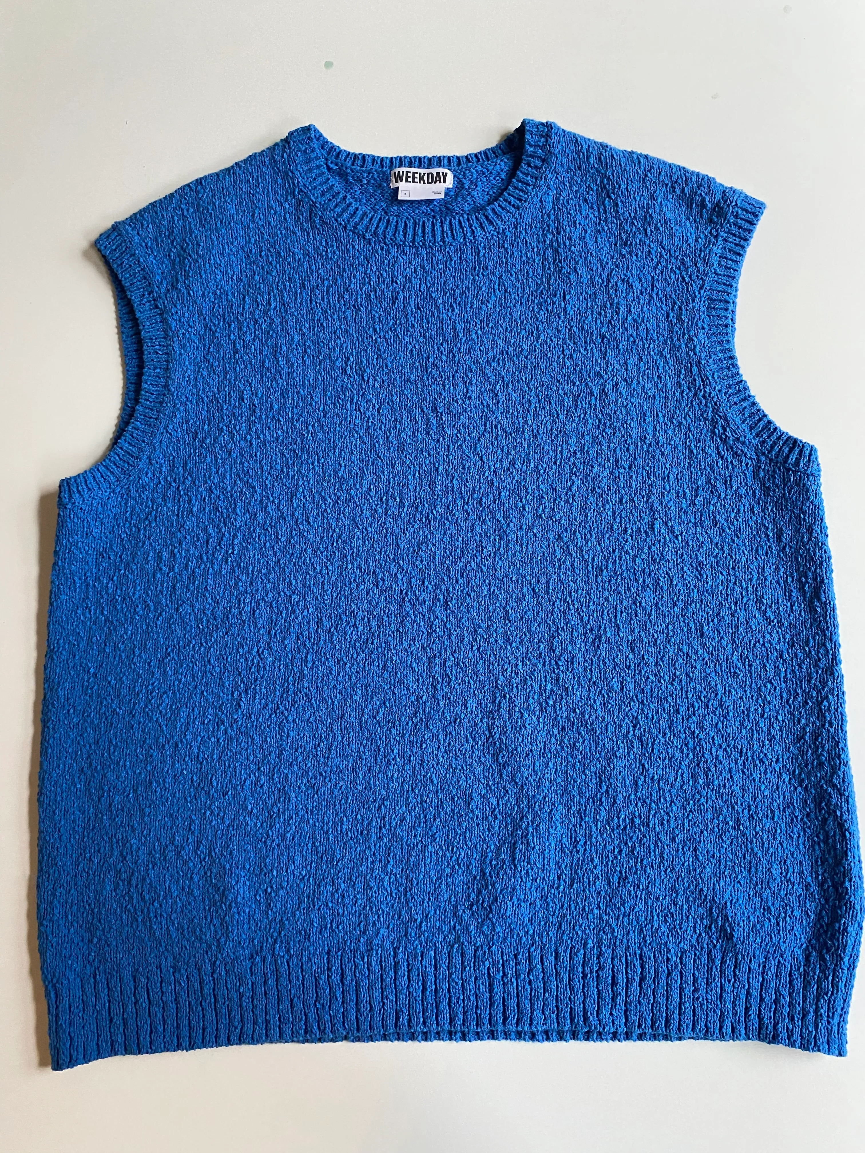 Weekday Pullunder Blue Size S