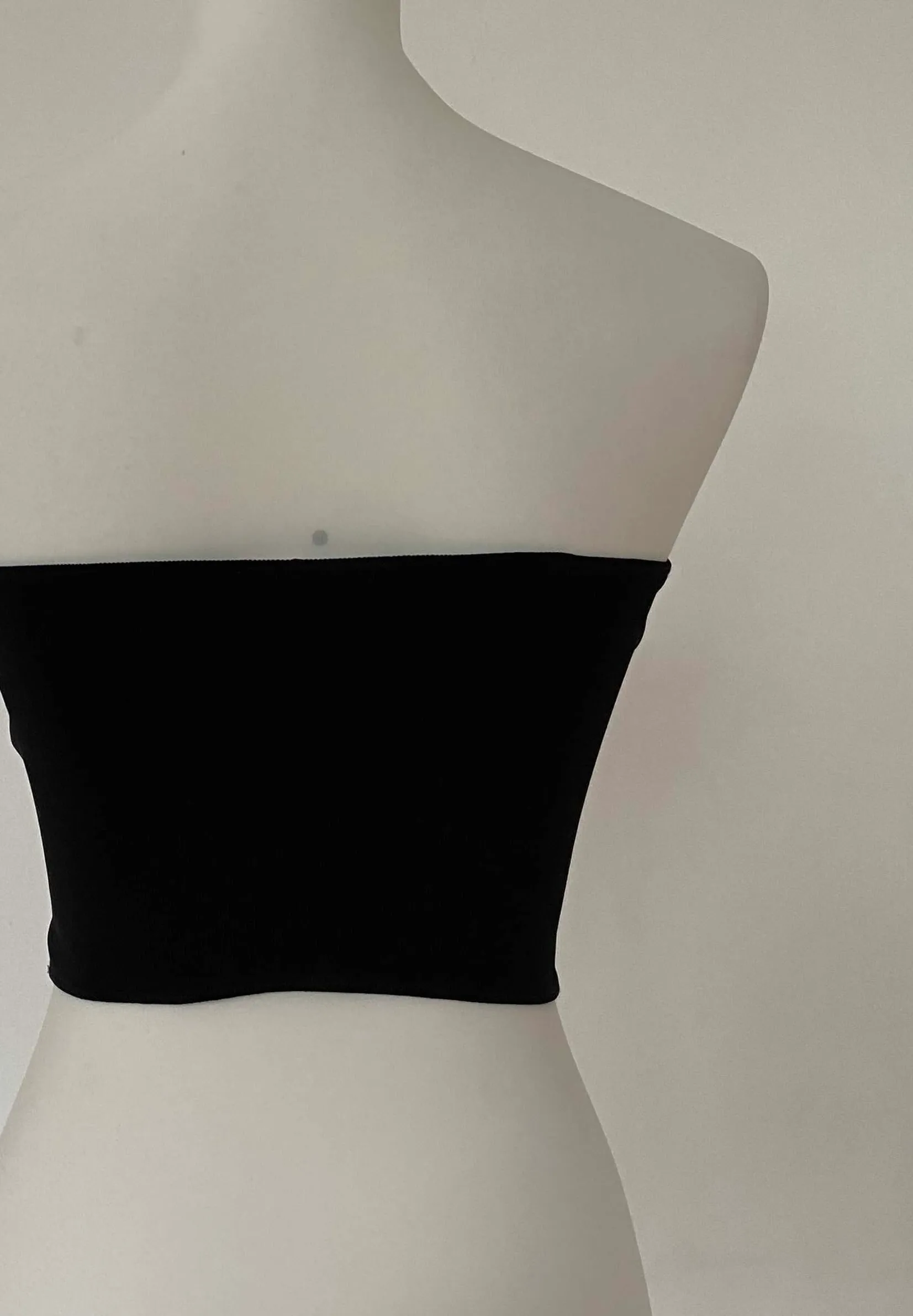 Zara Tube Top Black Size S