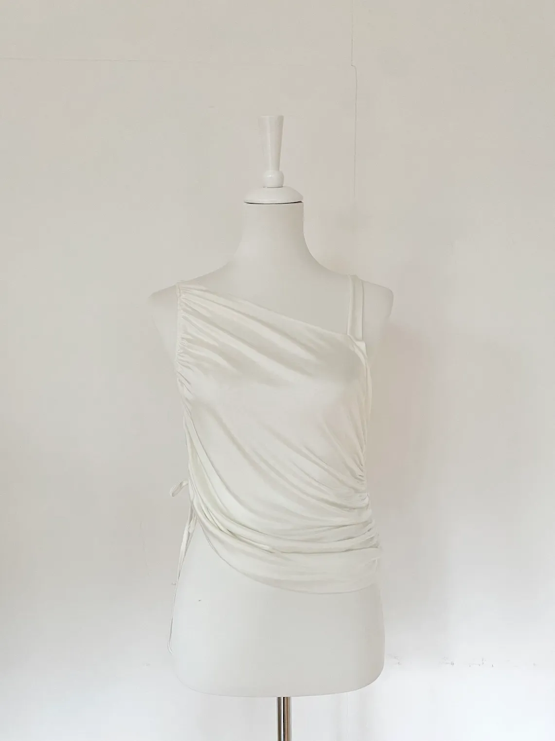 Andreādamo Gathered Top — Size M