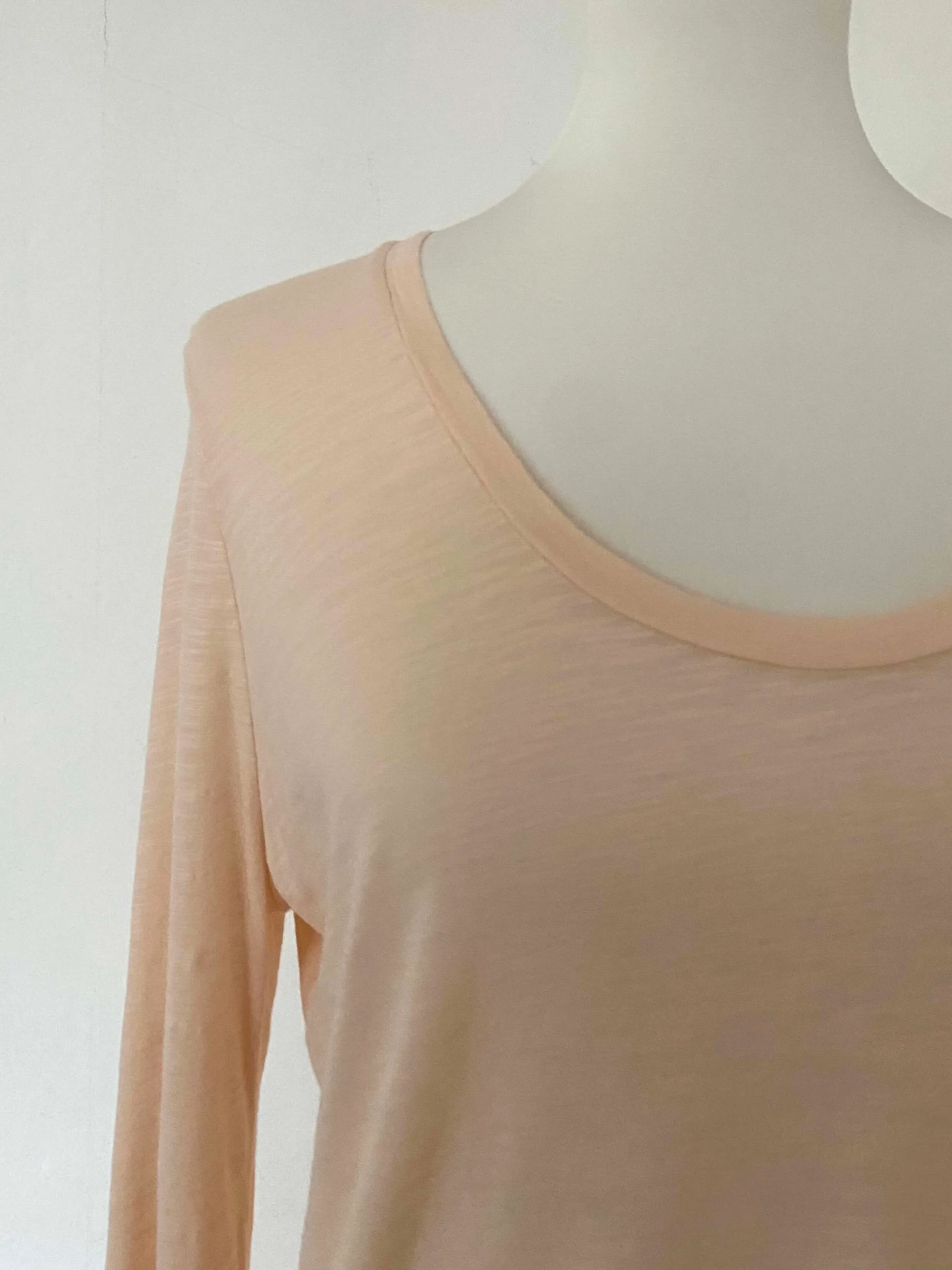 American Vintage LS Peach Size L
