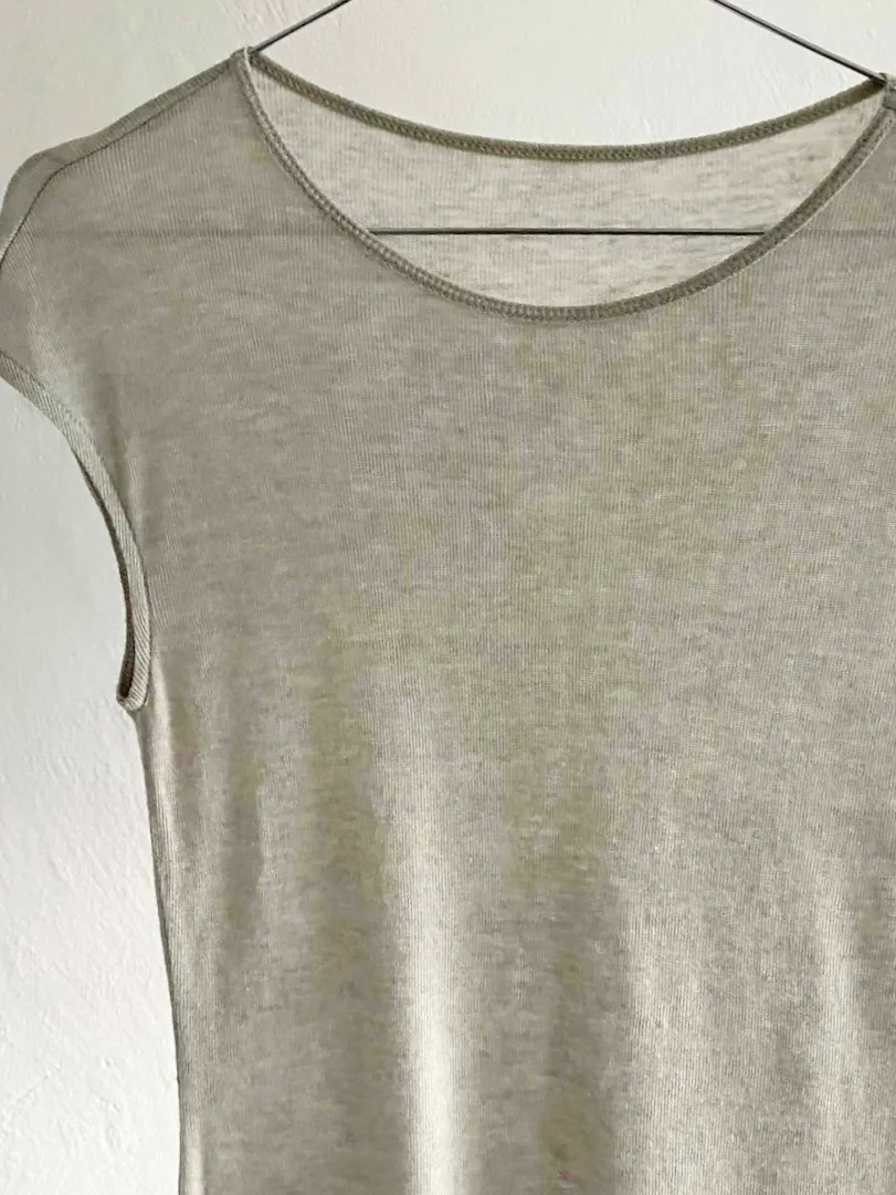 Zara Knit Top Grey — Size S