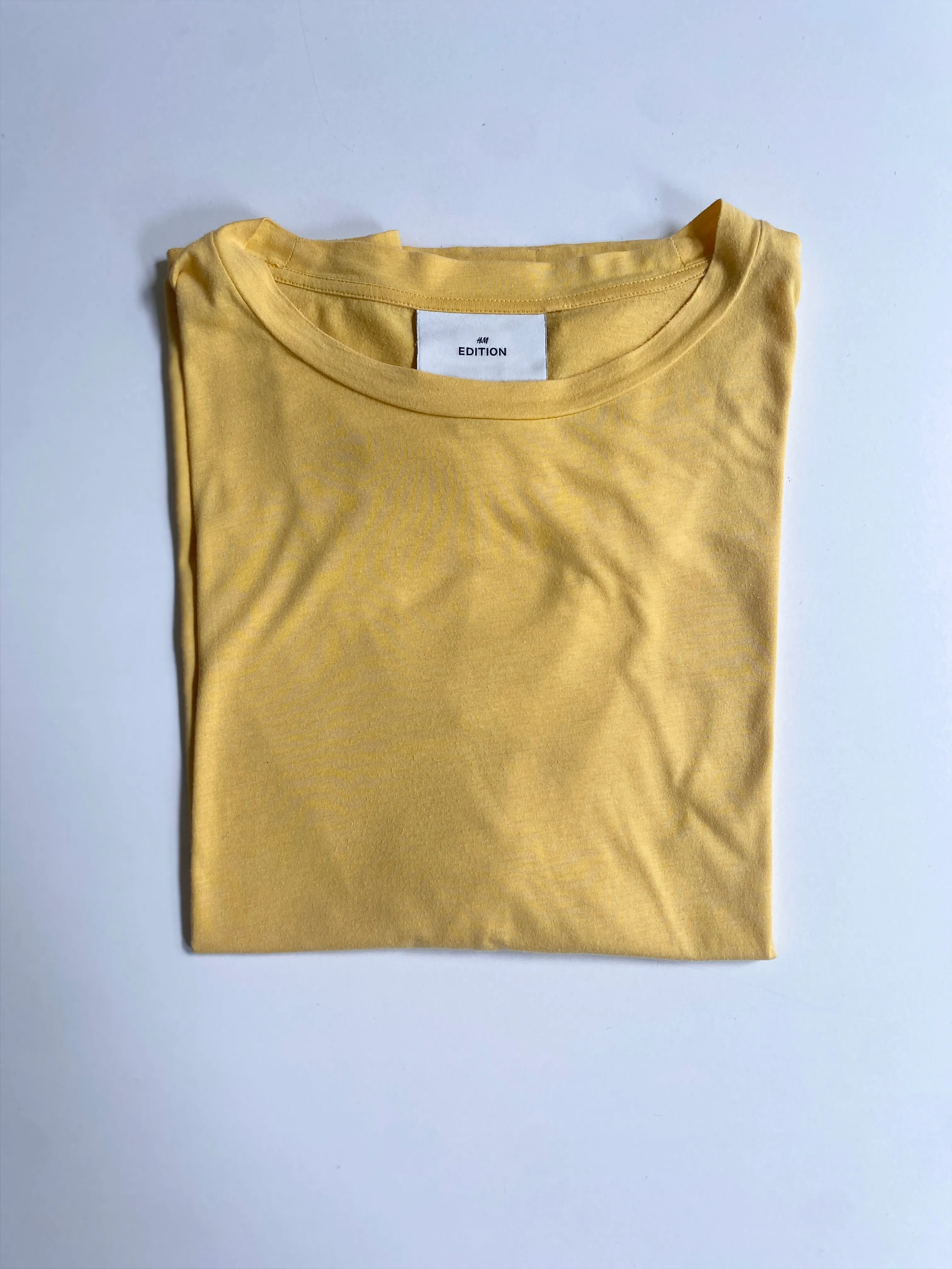 H&M Edition T-Shirt Yellow — Size M
