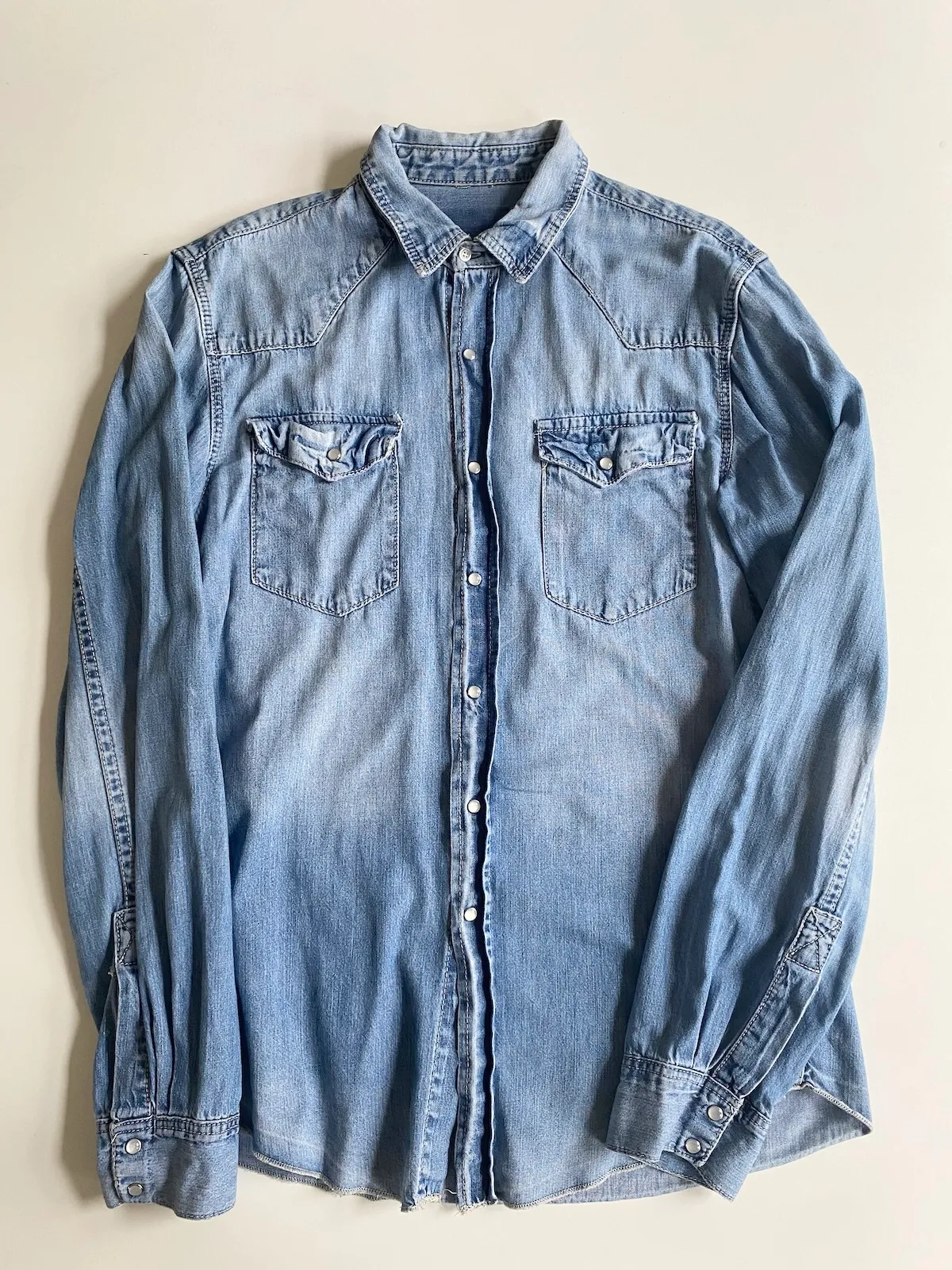 H&M Denim Shirt  — Size M