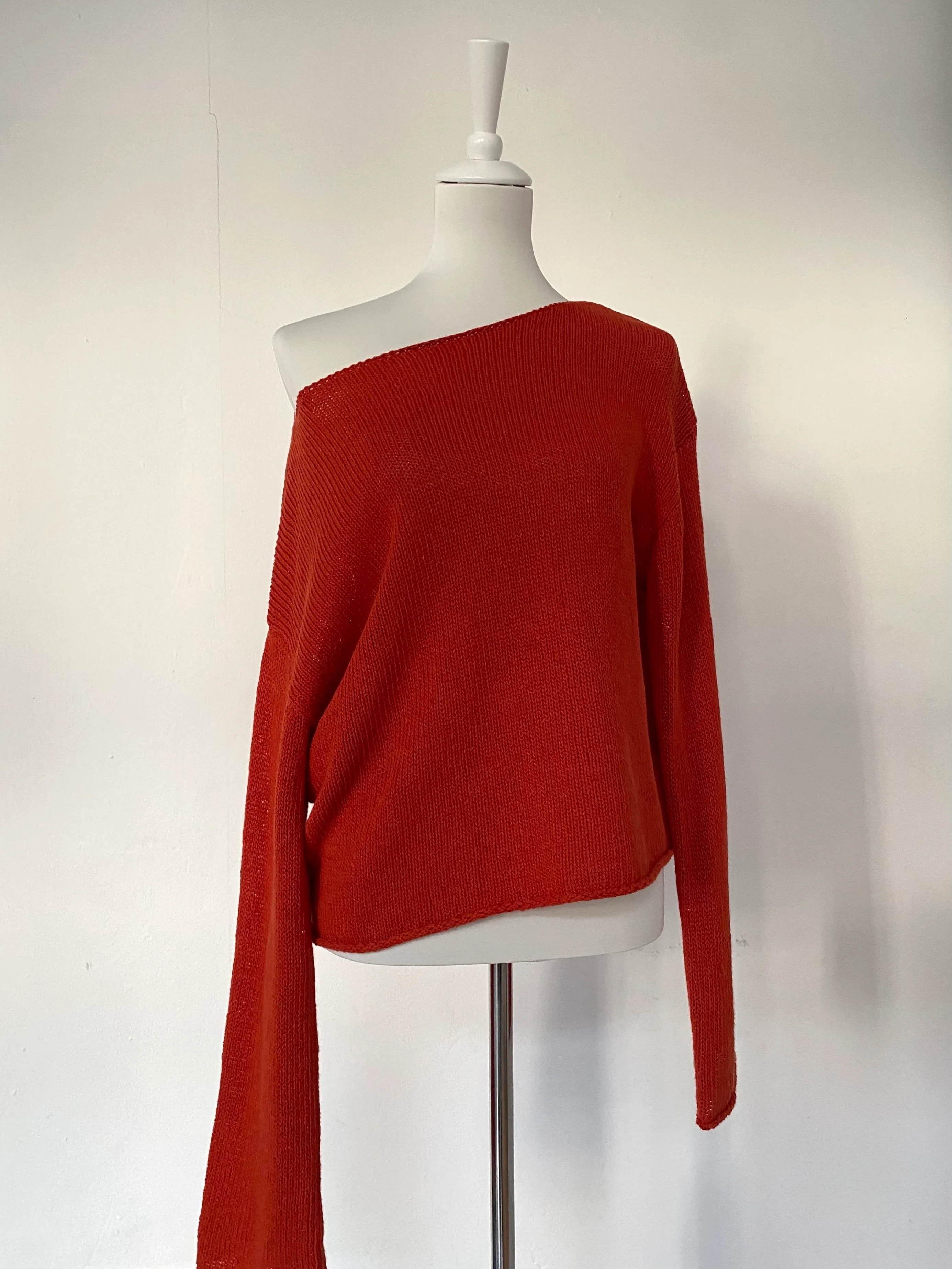 Massimo Dutti Pullover Burnt Orange Size M