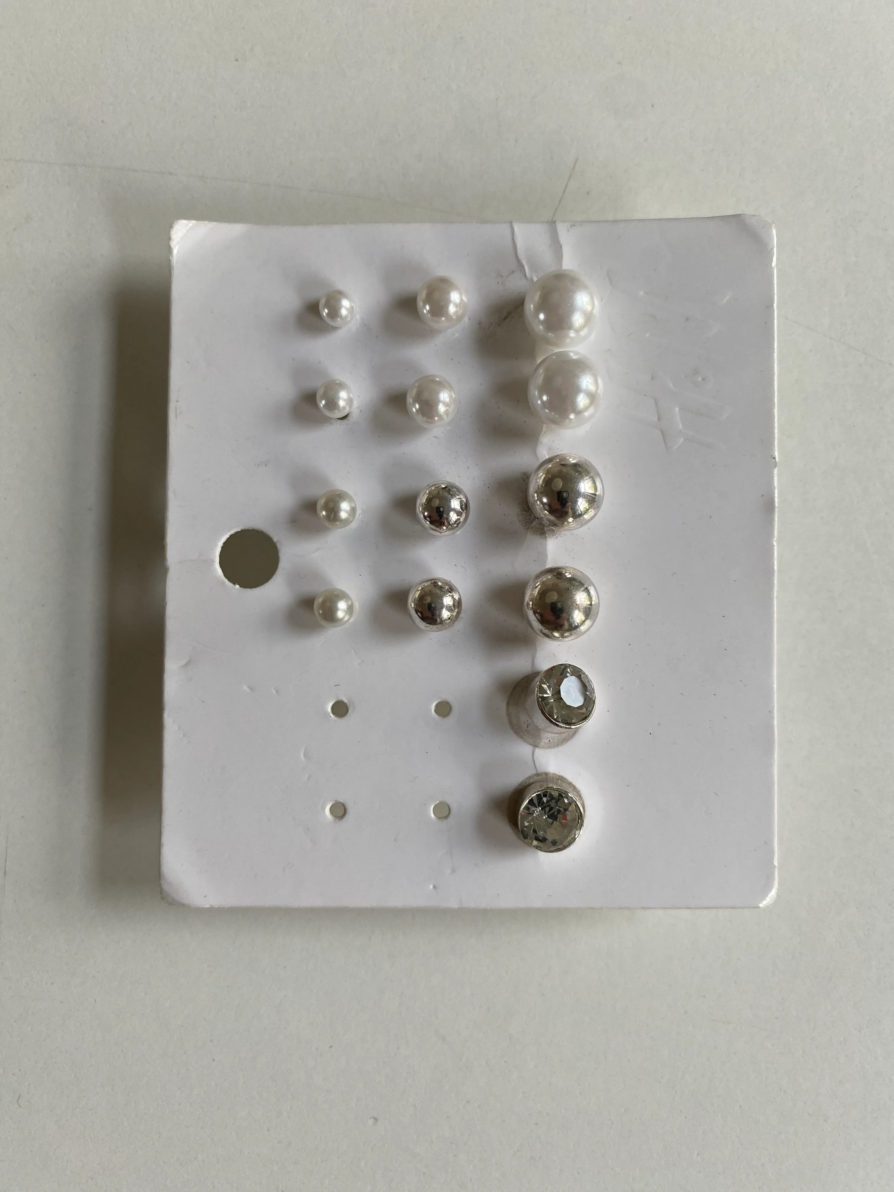 H&M Mixed Stud Earrings
