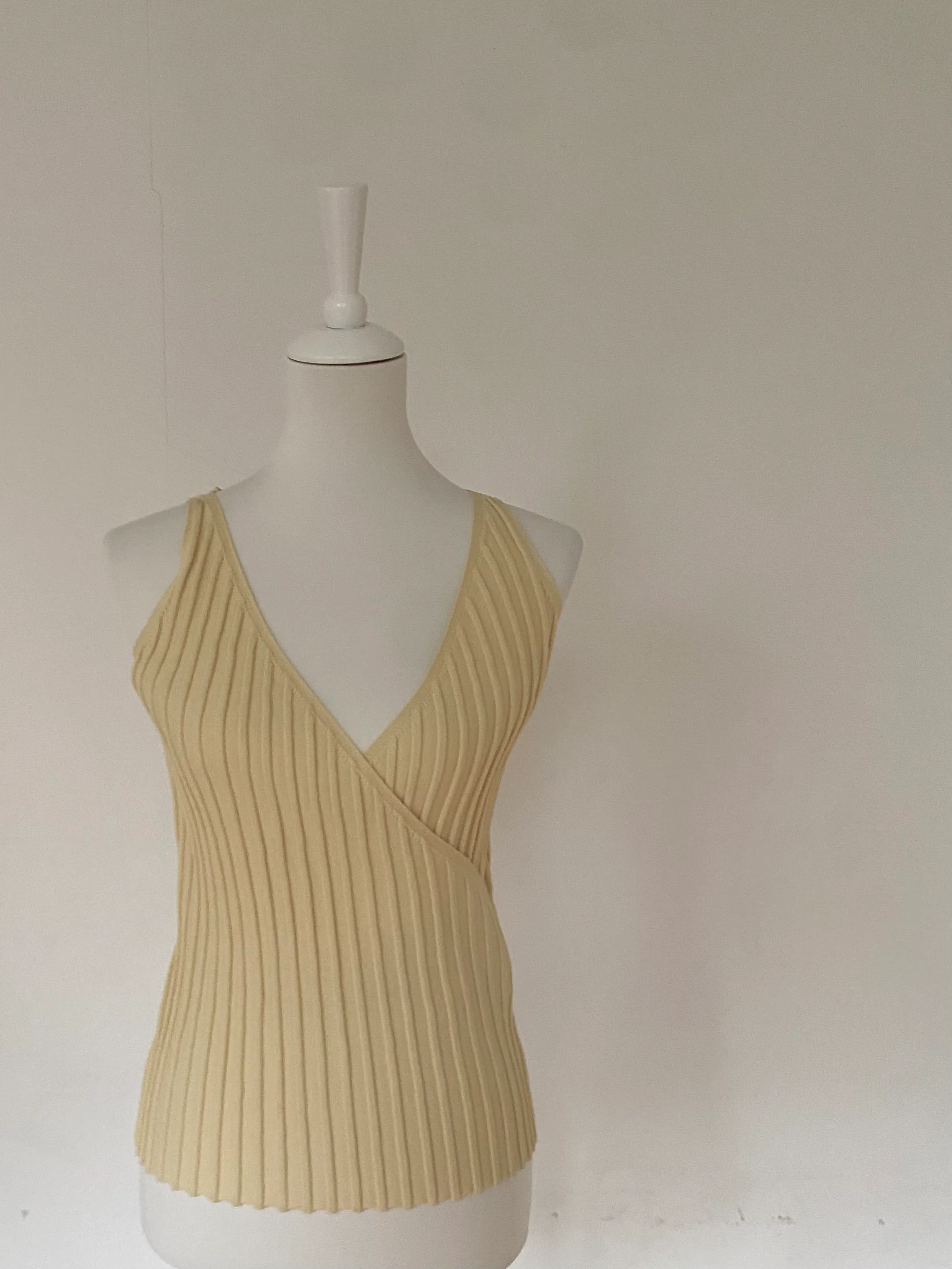 Adolfo Dominguez Rib Top Size S