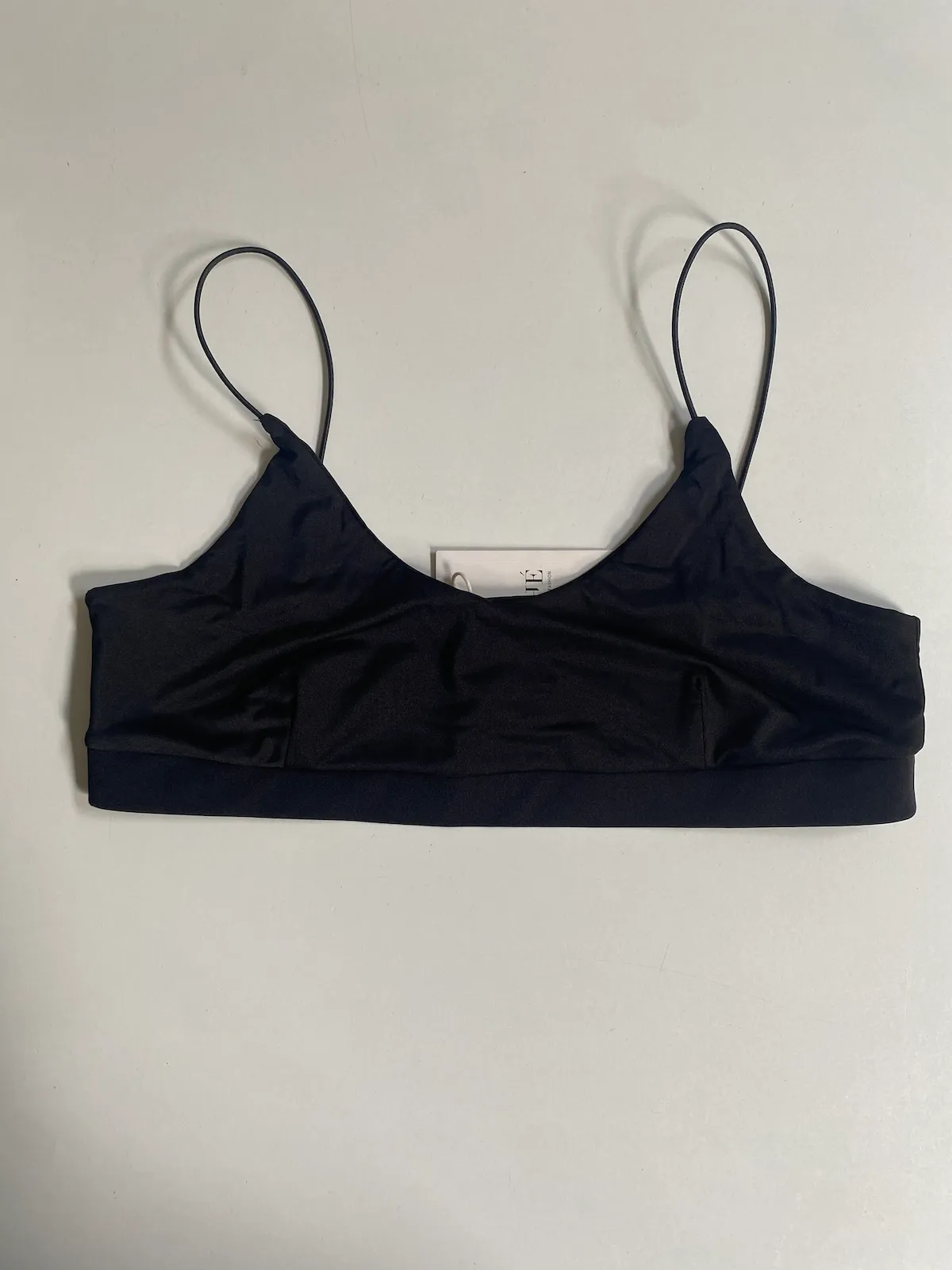Esthé Clothing Jersey Camisole Top Black - Size L
