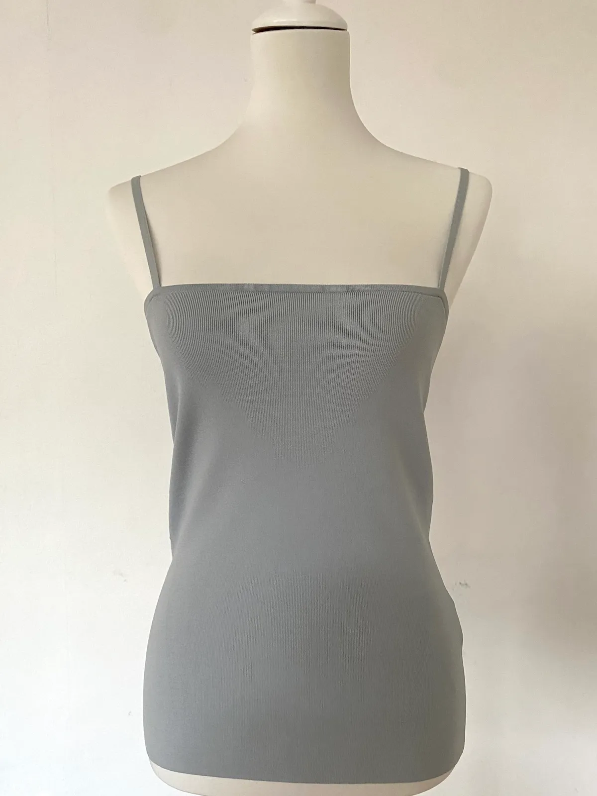 Cos No Sleeve Top Grey — Size S