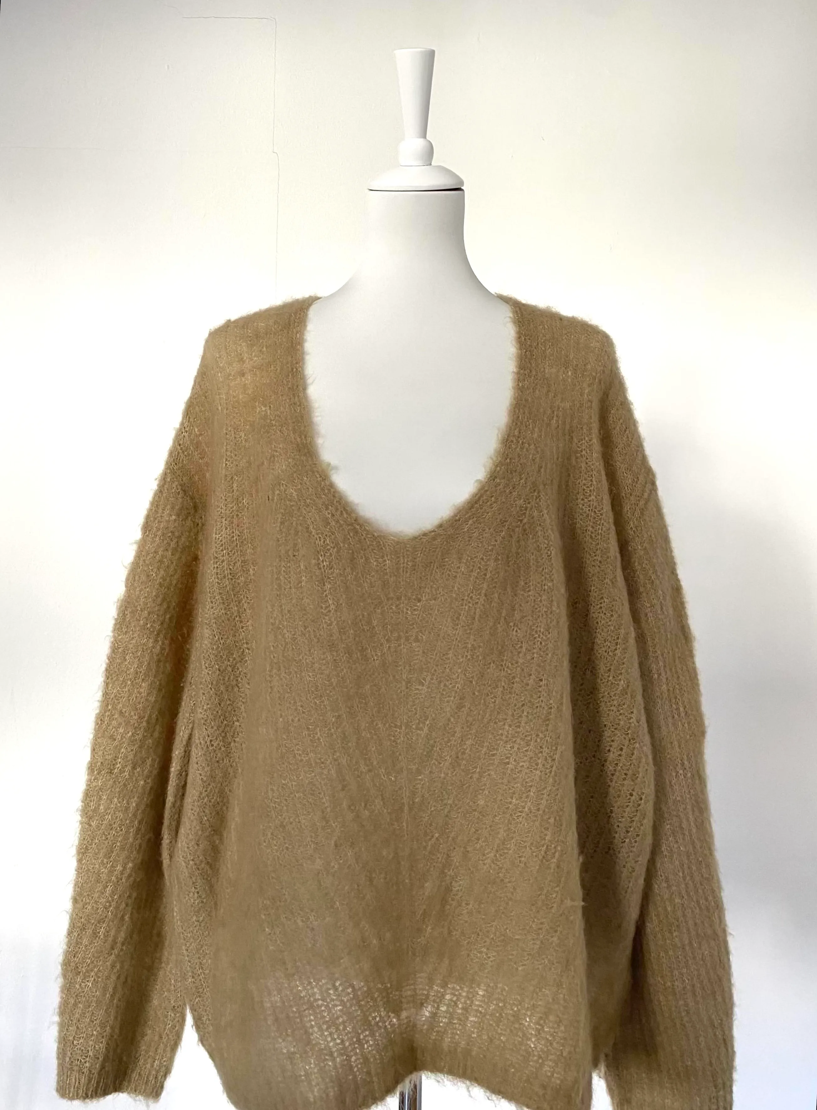 American Vintage Pullover Camel Size M/L
