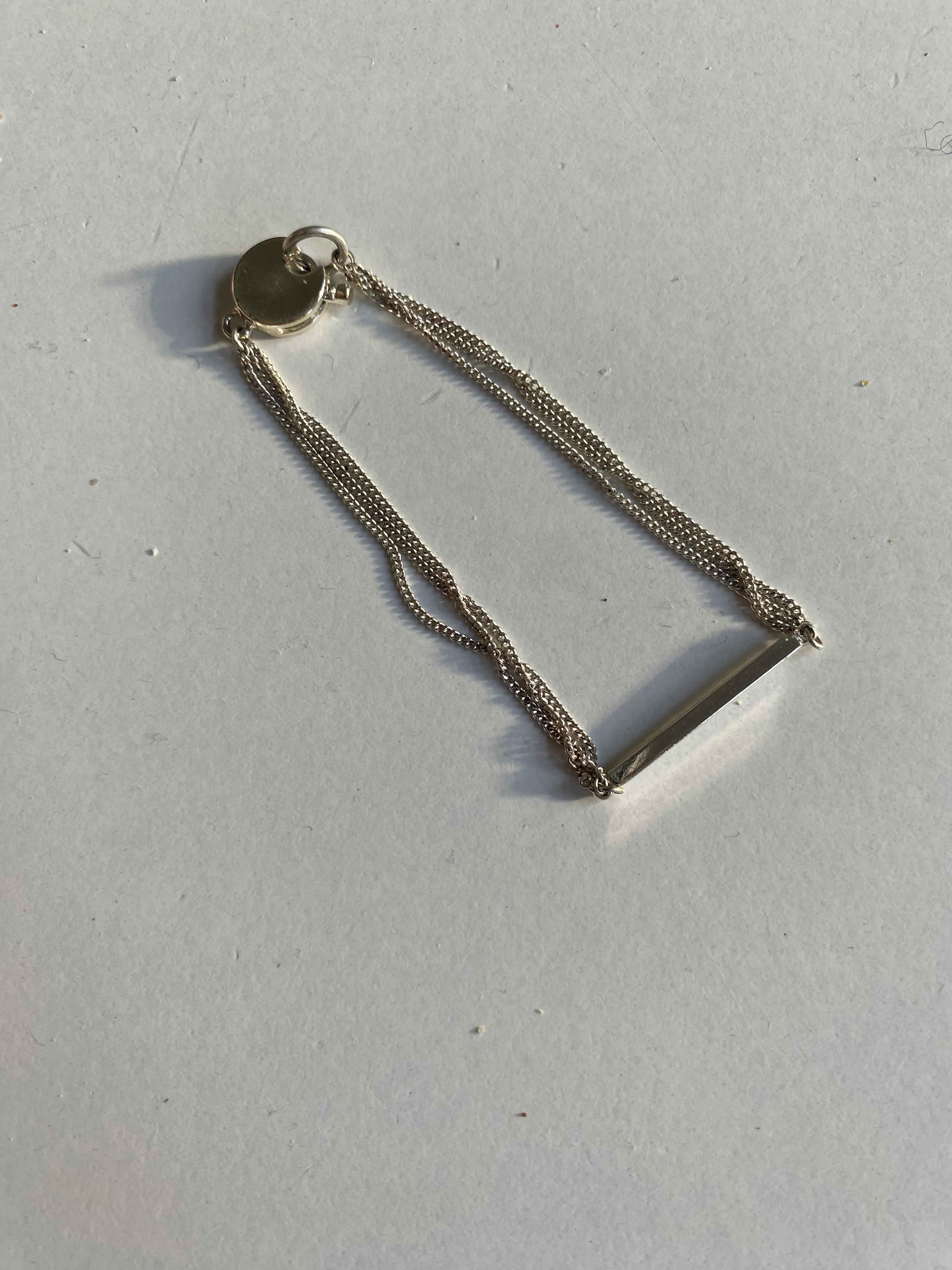 & Other Stories Delicate Chain Bracelet Silver
