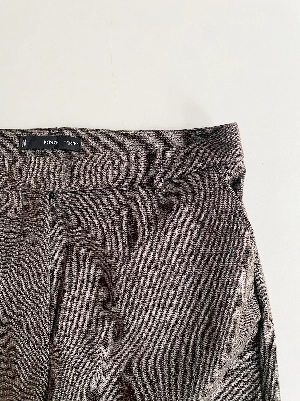 Mango Tailored Trousers — Size 40