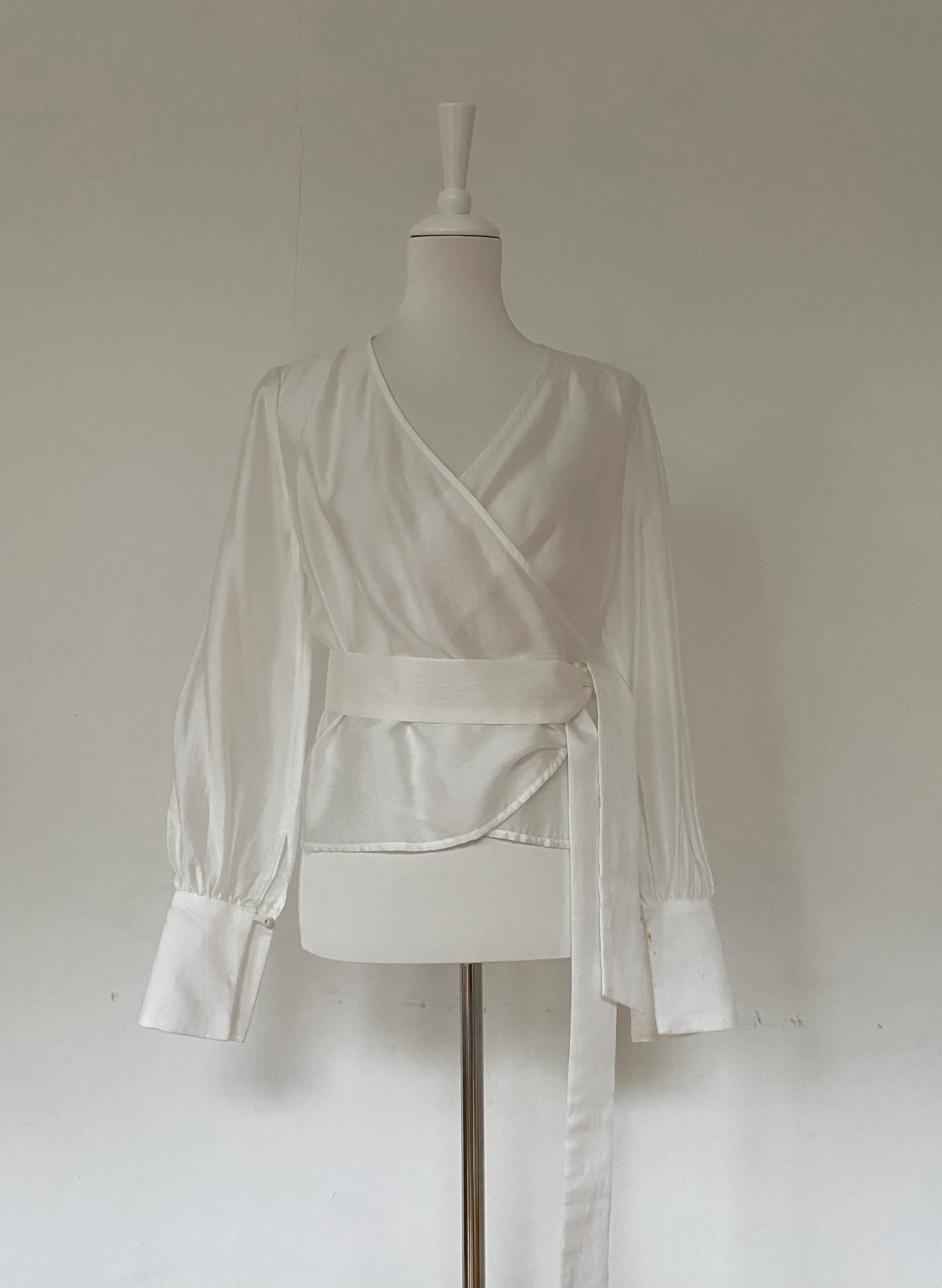  Ivy&Oak Wrap Blouse Size S