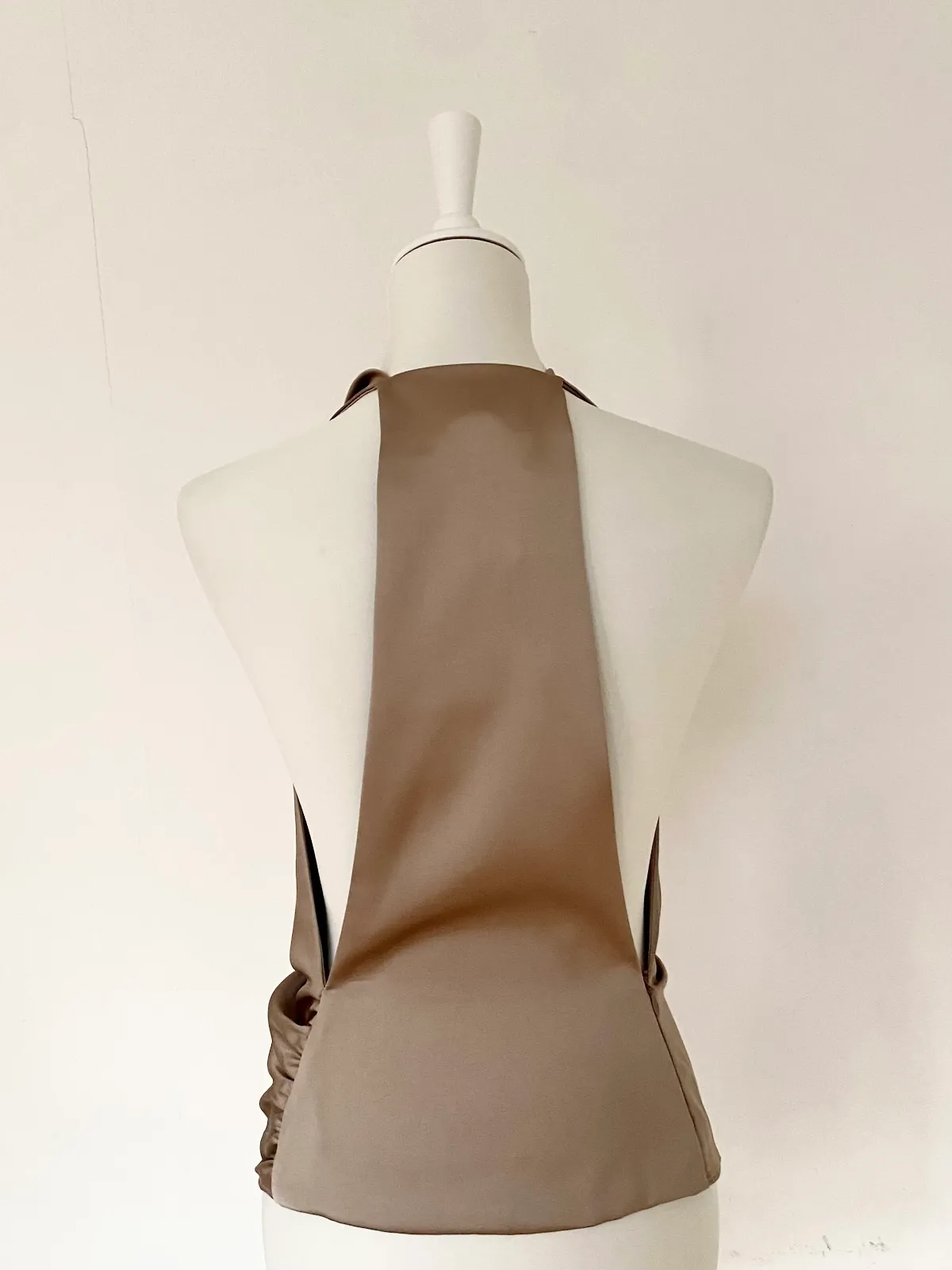 The Andamame Satin Top — Size S