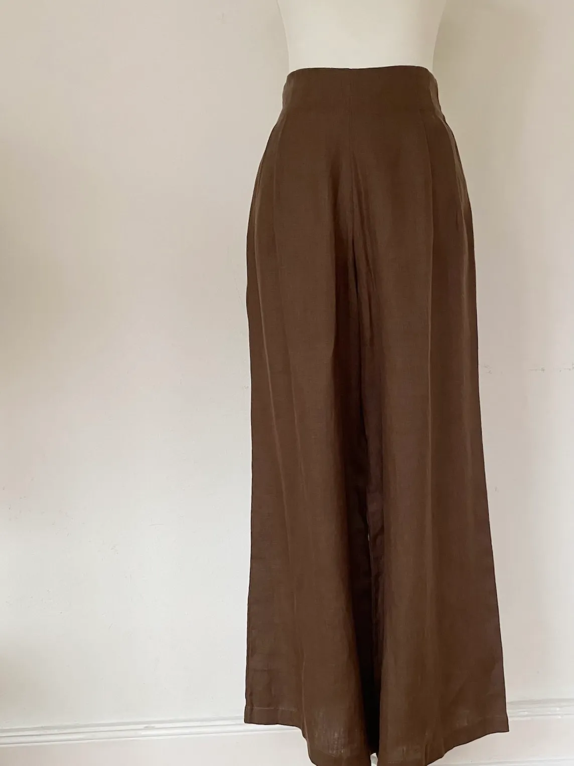Faithfull Linen Trousers — Size S