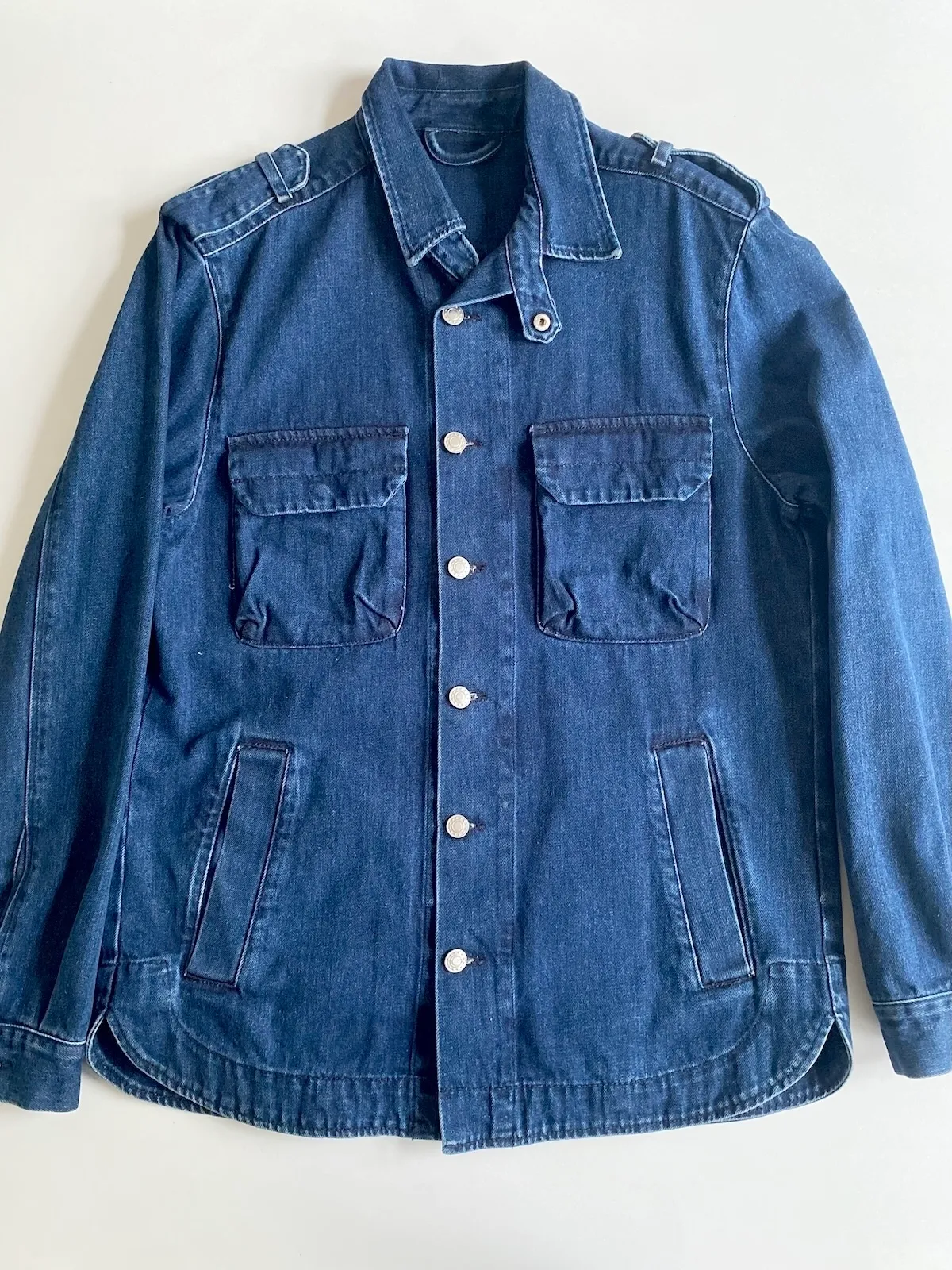 No Name Denim Jacket Blue — Size ???