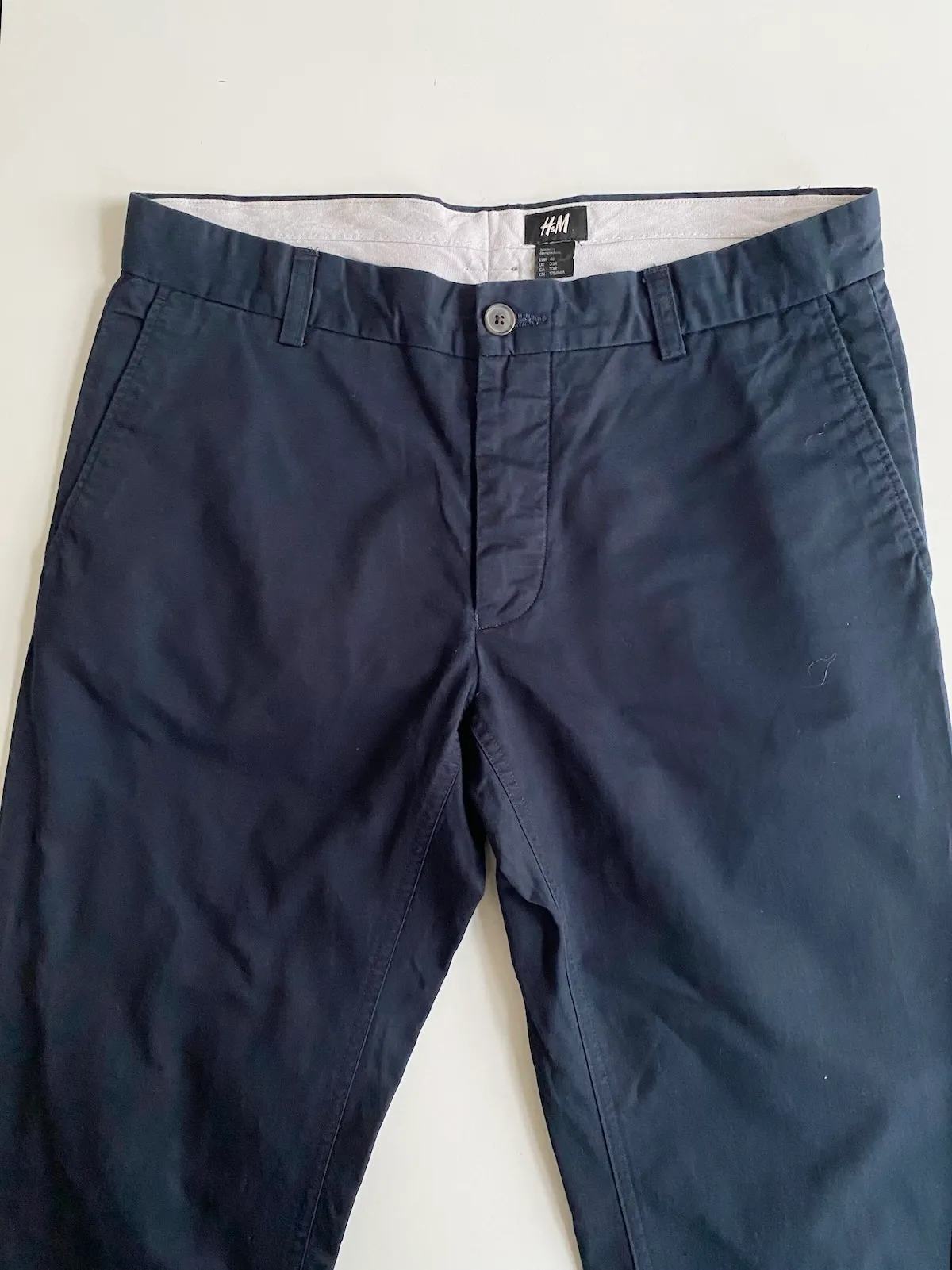 H&M Slim Chino Trousers — EUR 48