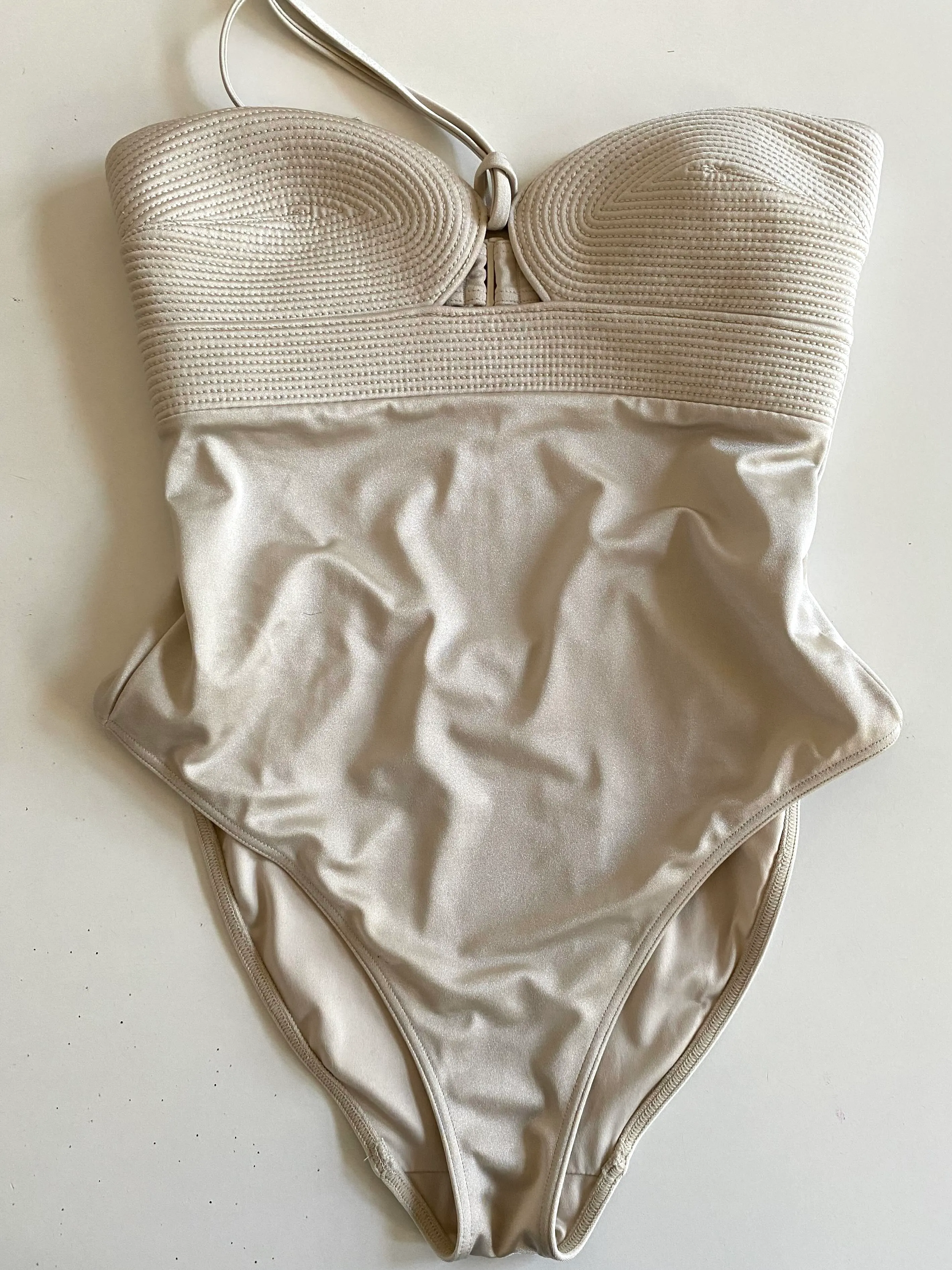 Calvin Klein Bathing Suit Beige Size S
