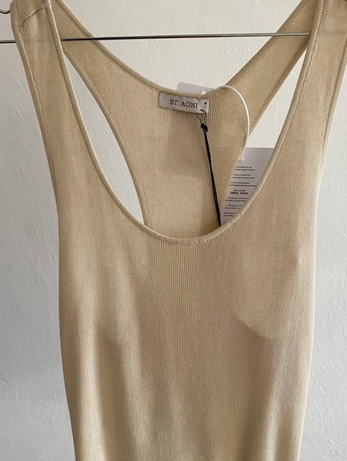 St Agni Top Beige — Size M