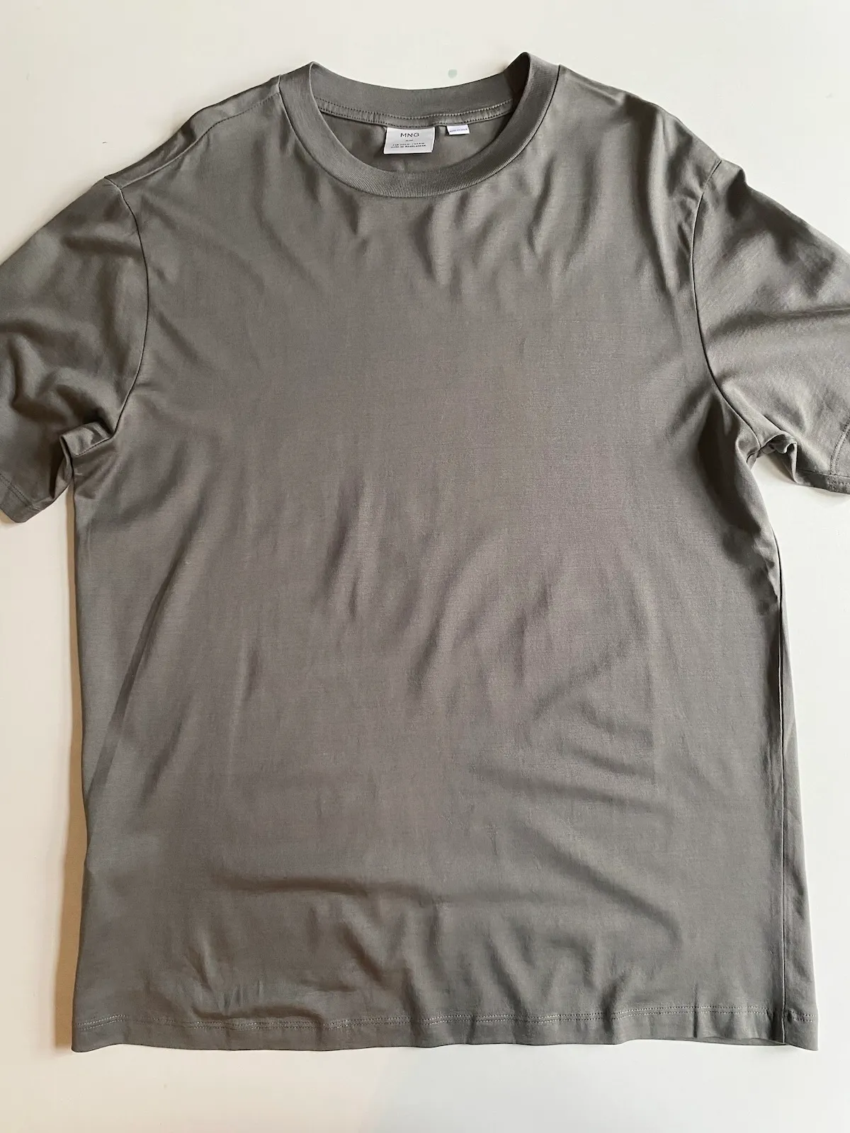 Mango T Shirt Anthracite — Size M