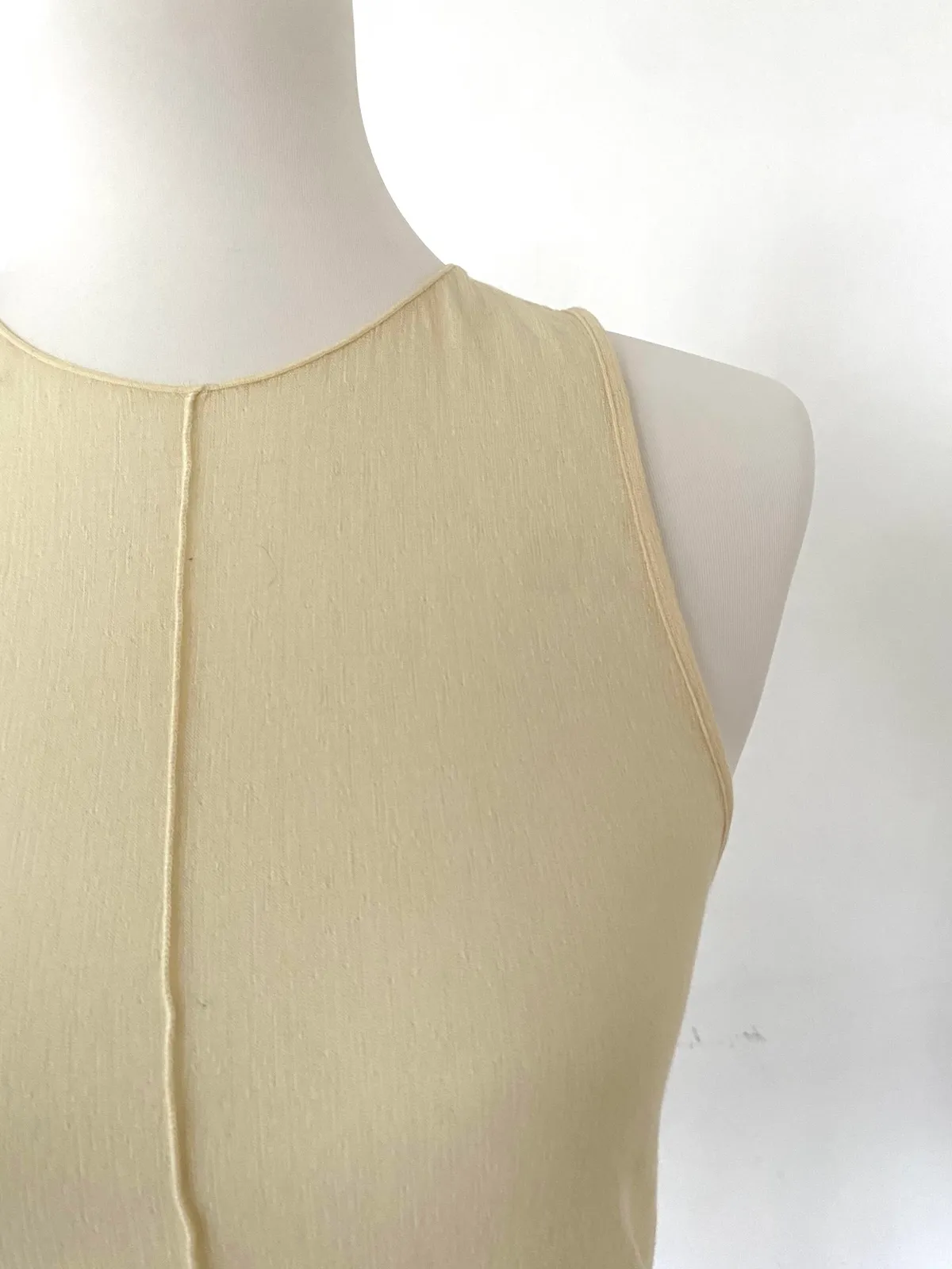 Massimo Dutti Top Eggshell — Size S
