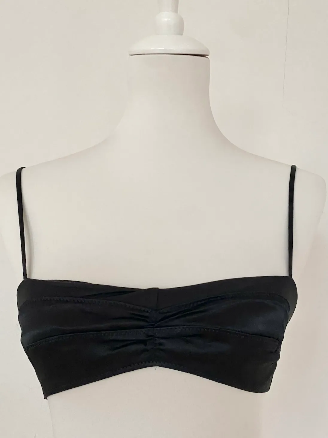Victoria Beckham X Mango Bralette — Black Size S