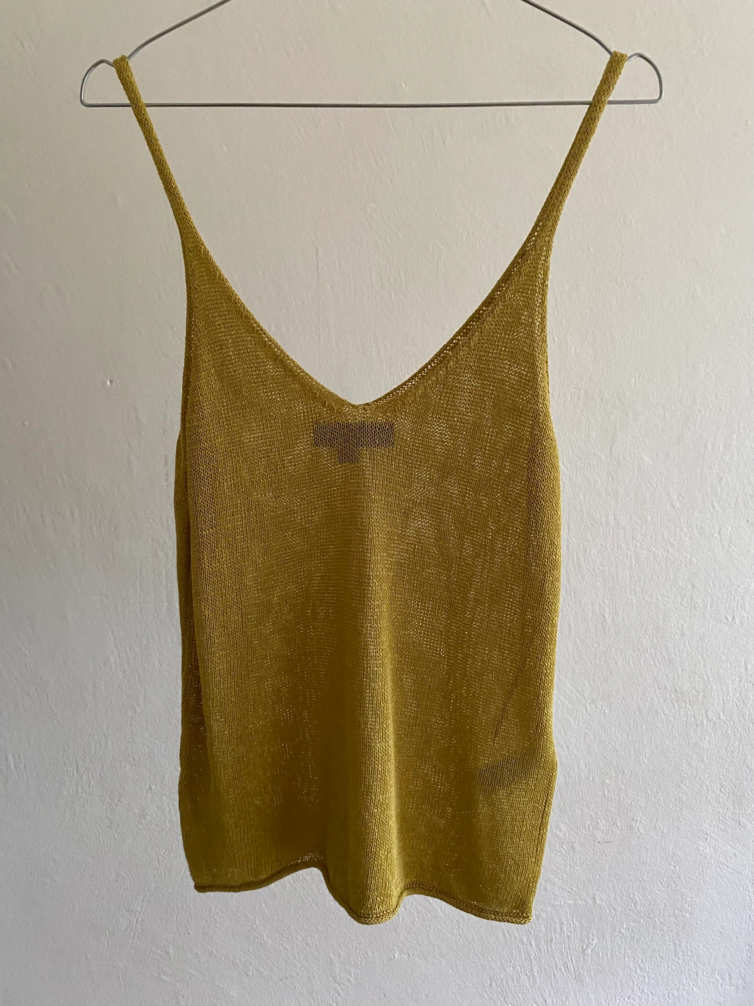 Zara Knit Top Yellow Size S
