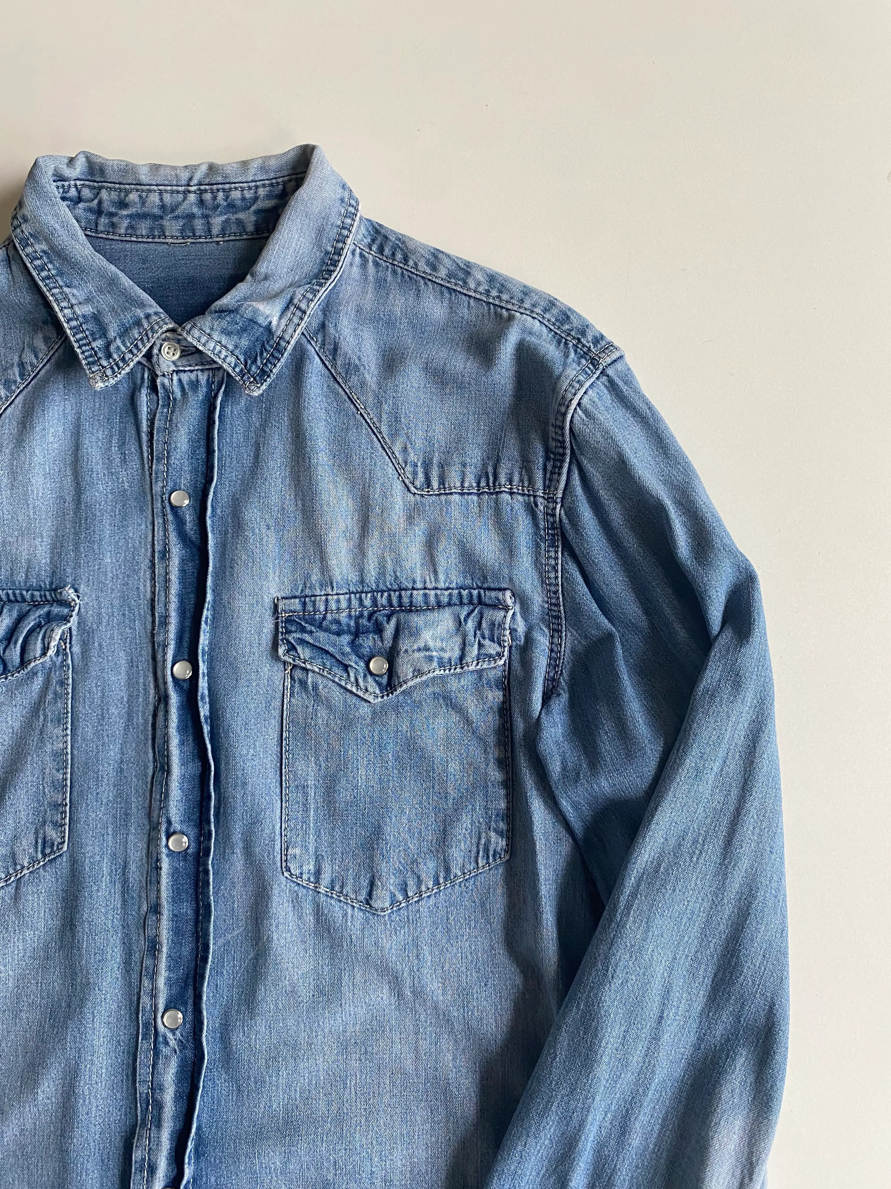 H&M Denim Shirt Size M