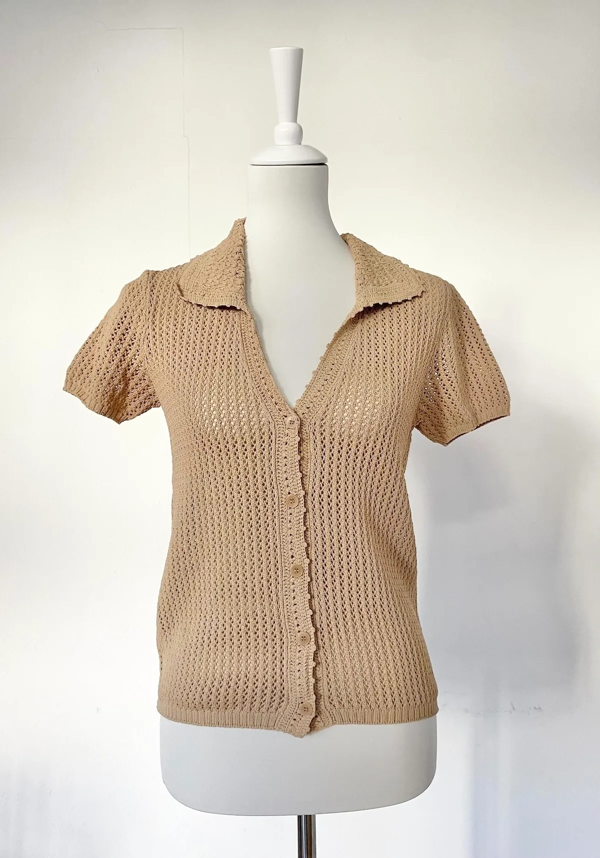 Sandro Knit Shirt — FR 2 / Size 38