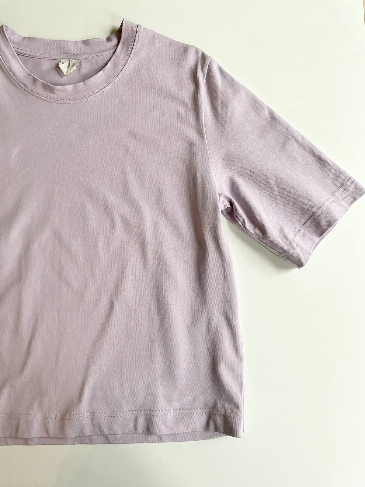 Arket Boxy T Shirt Lilac — Size XS