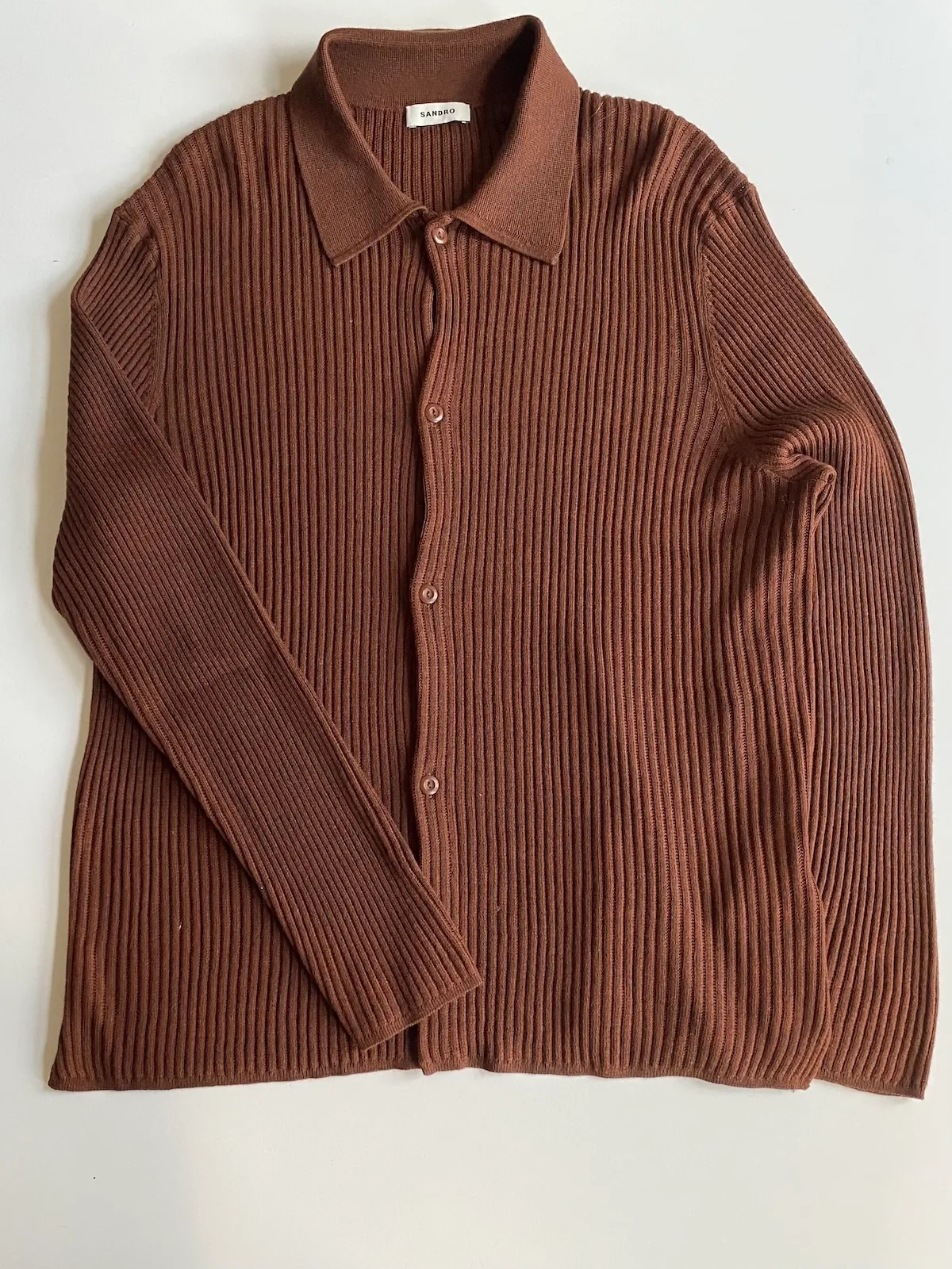 Sandro Knitted Cardigan — Size L