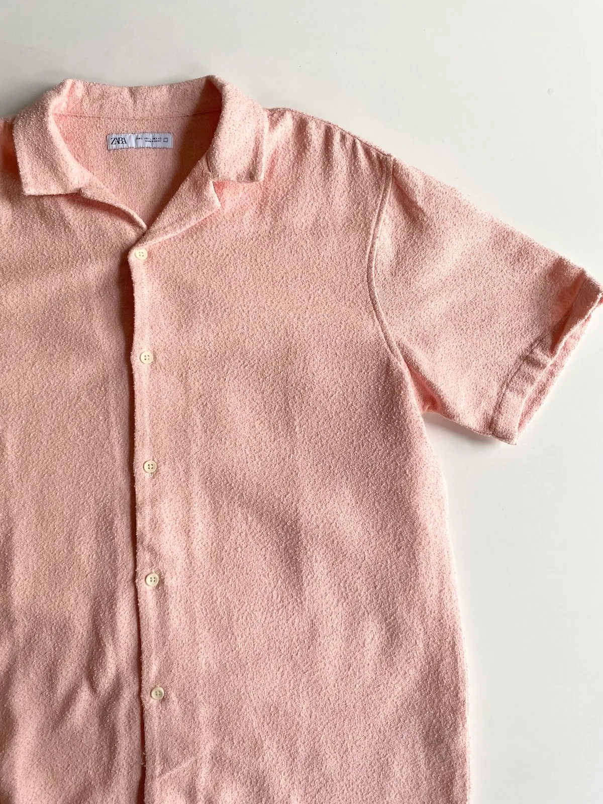 Zara Textured Shirt — Size L