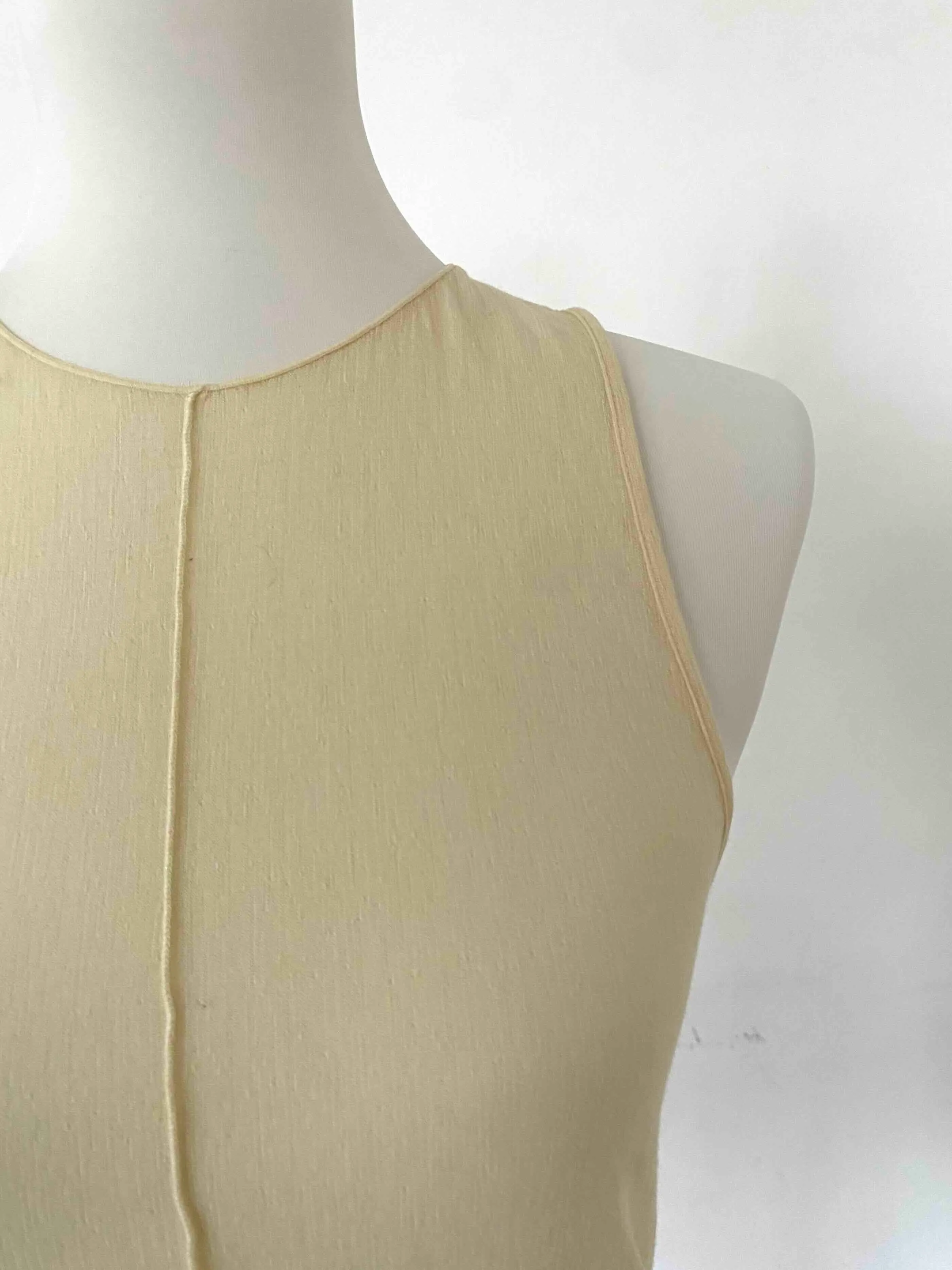 Massimo Dutti Top Eggshell Size S