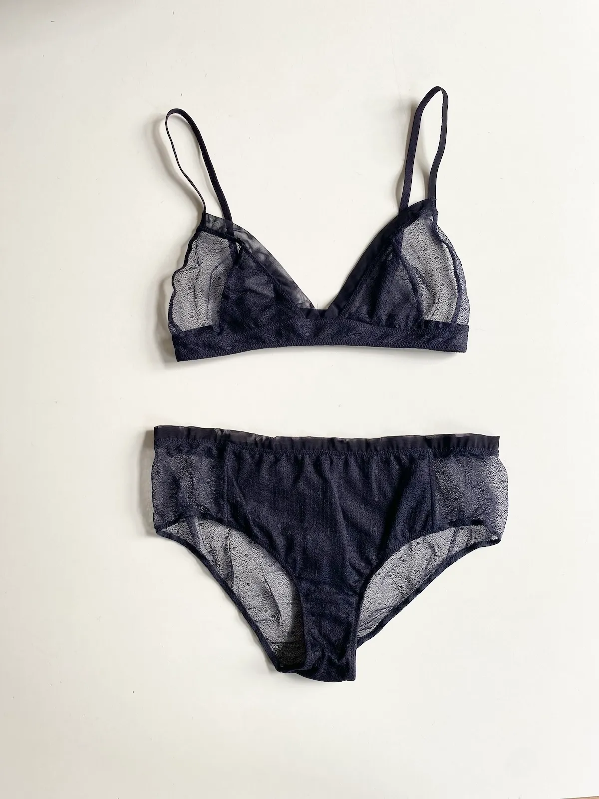 COS Sheer Lace Briefs — Size S