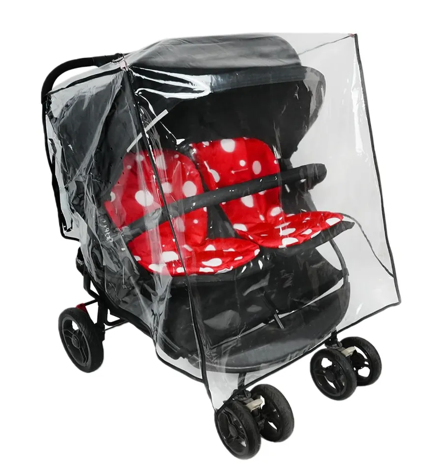 Double Stroller Rain Cover