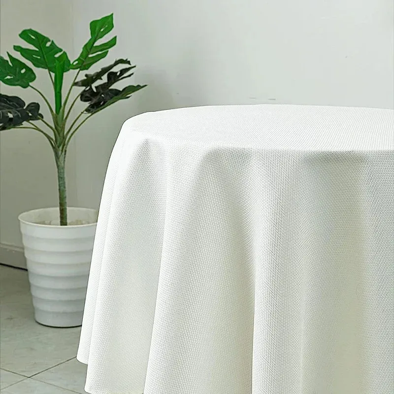 Nappe ronde blanche 300cm