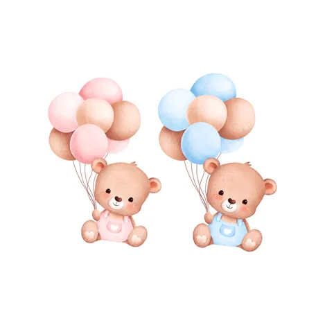 Ourson avec ballons Forex