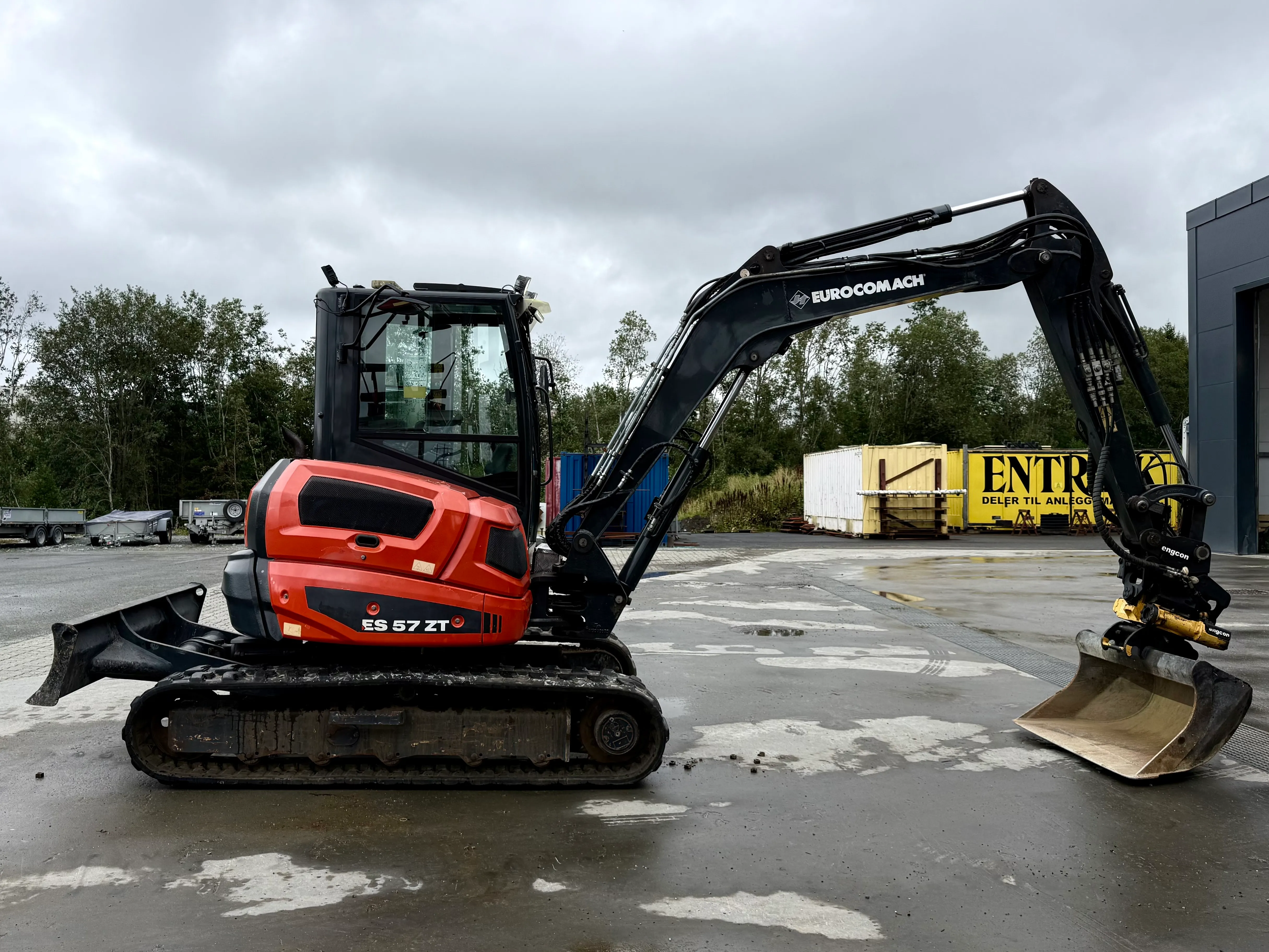 Eurocomach ES57ZT m/Engcon rotortilt