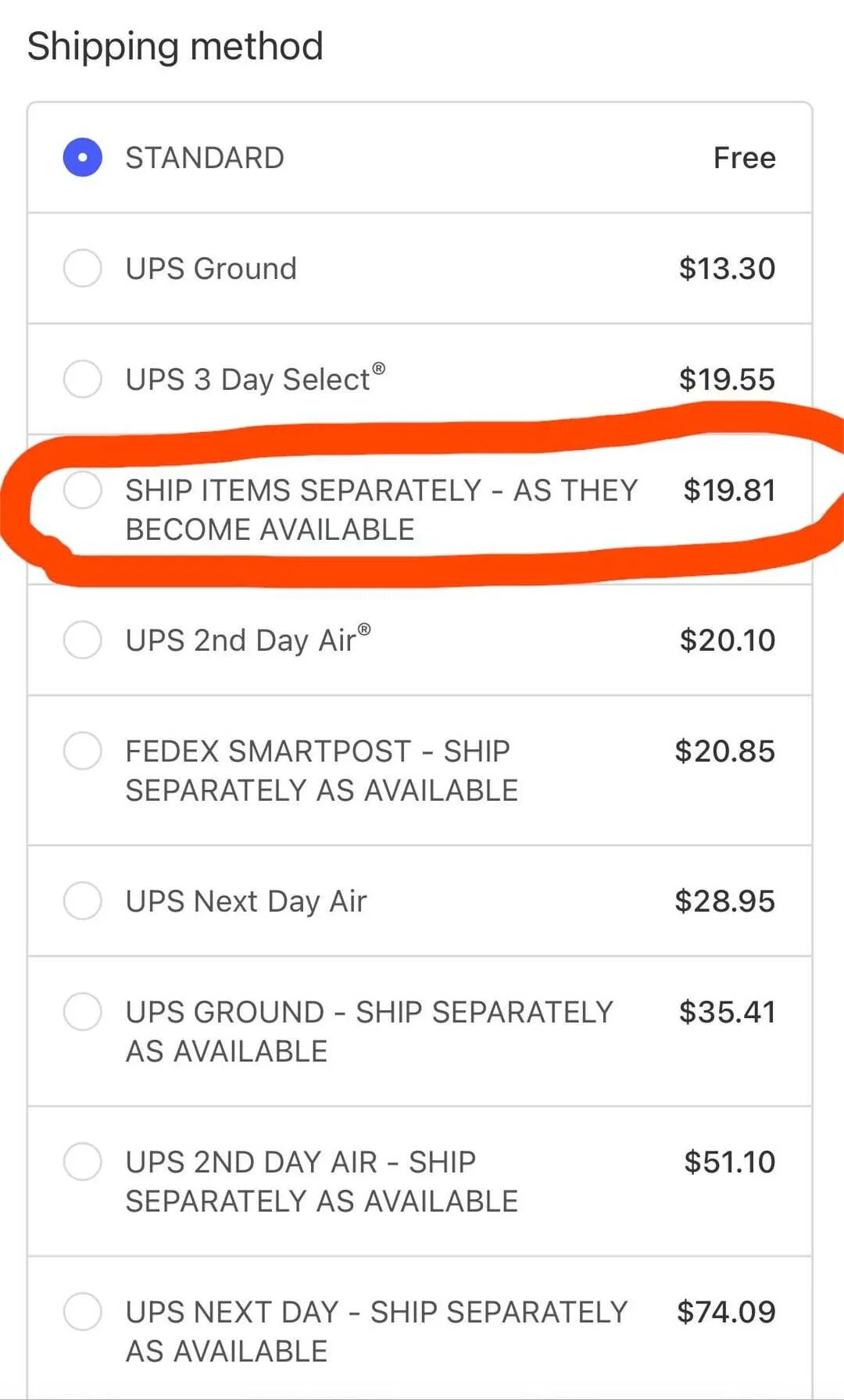 Products Available for Shipping collection image