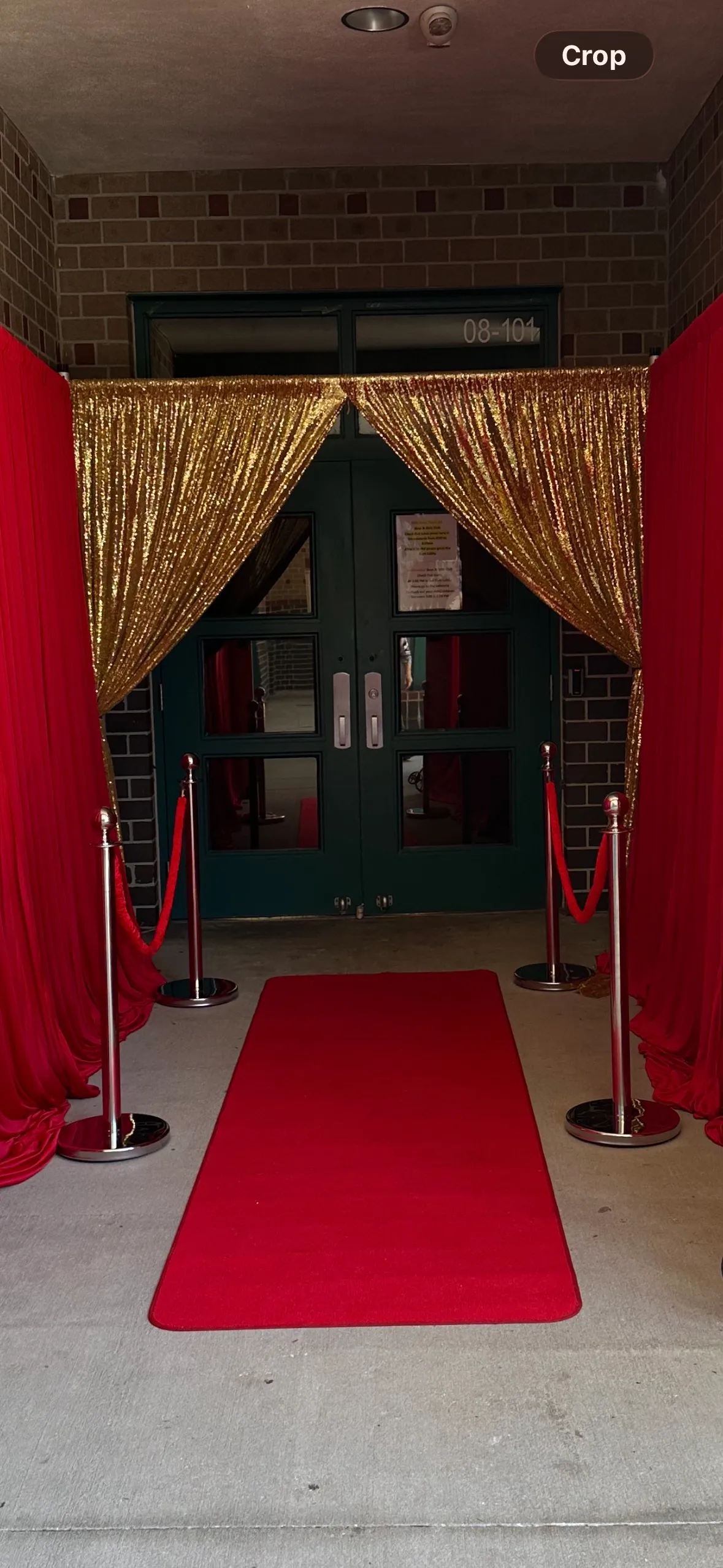 Red Carpet / Stanchion Set