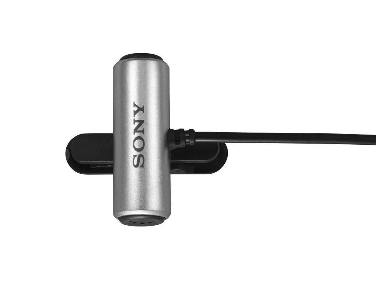 Microfone Sony Ecm-cs3 com conector P2 T