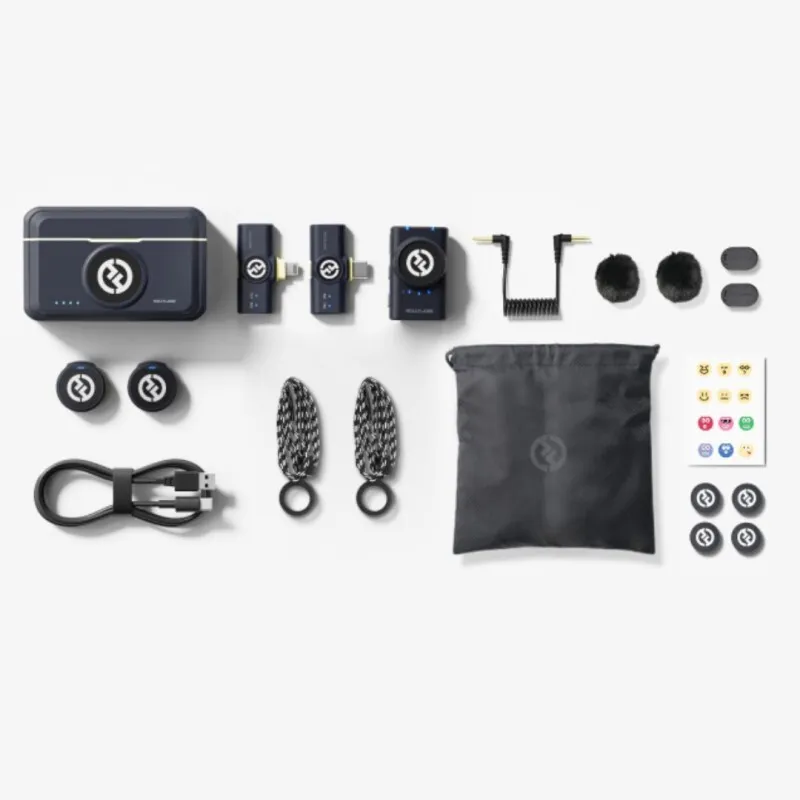 Microfone Hollyland Lrk M2 Combo