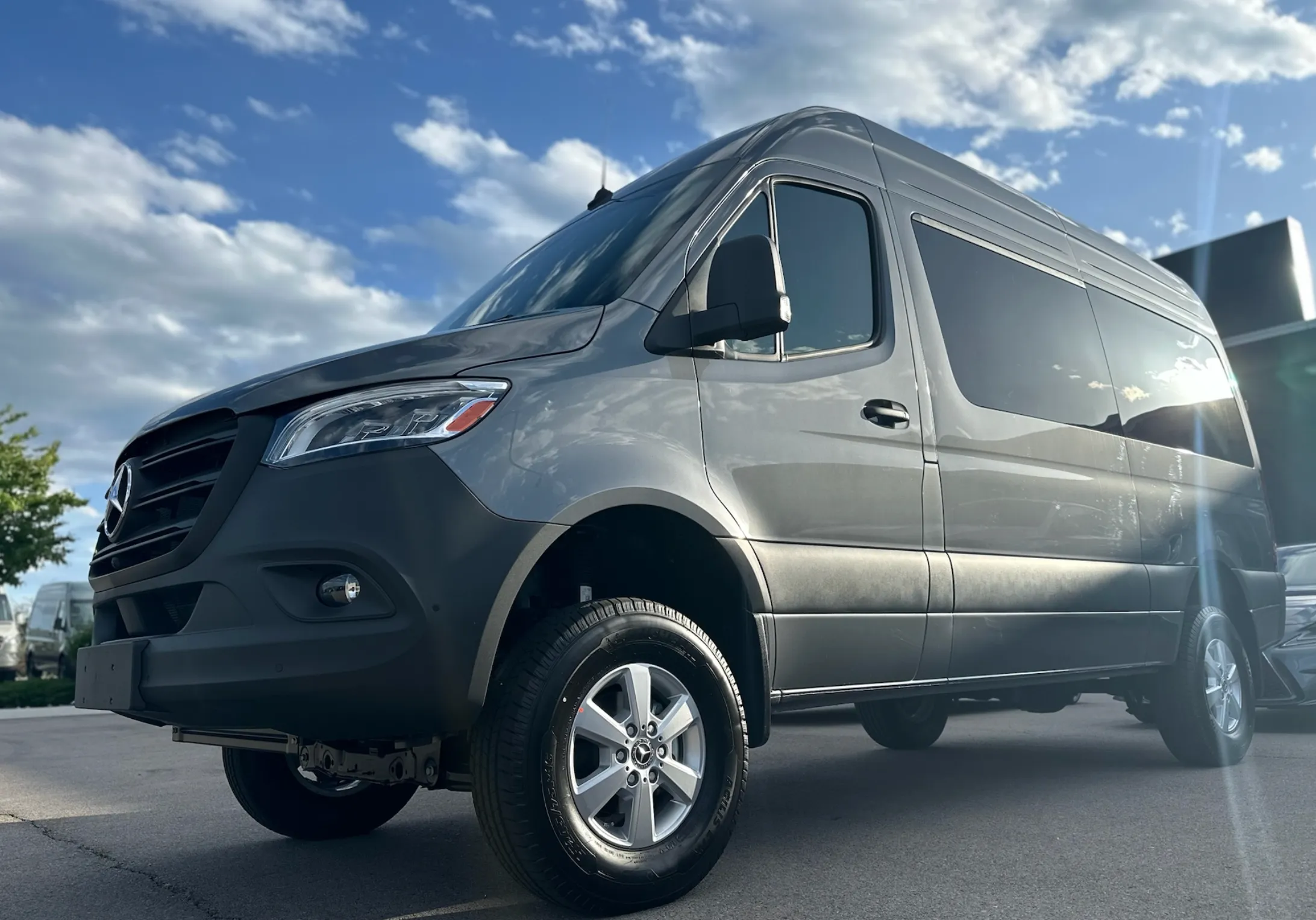 2024: Nellie - Grey 12 Passenger Sprinter Van