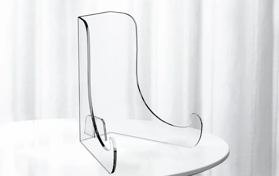 Flat Back Clear Acrylic Stand