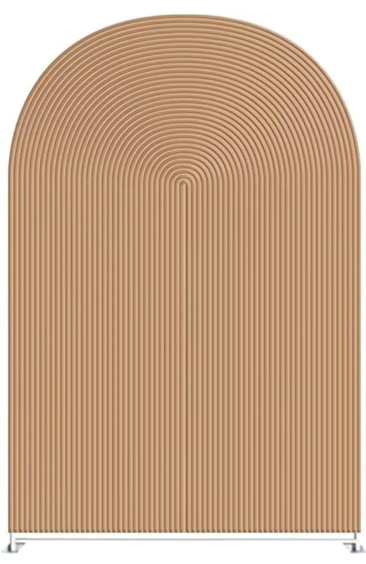 Brown Ripples Cover for 6' Arch