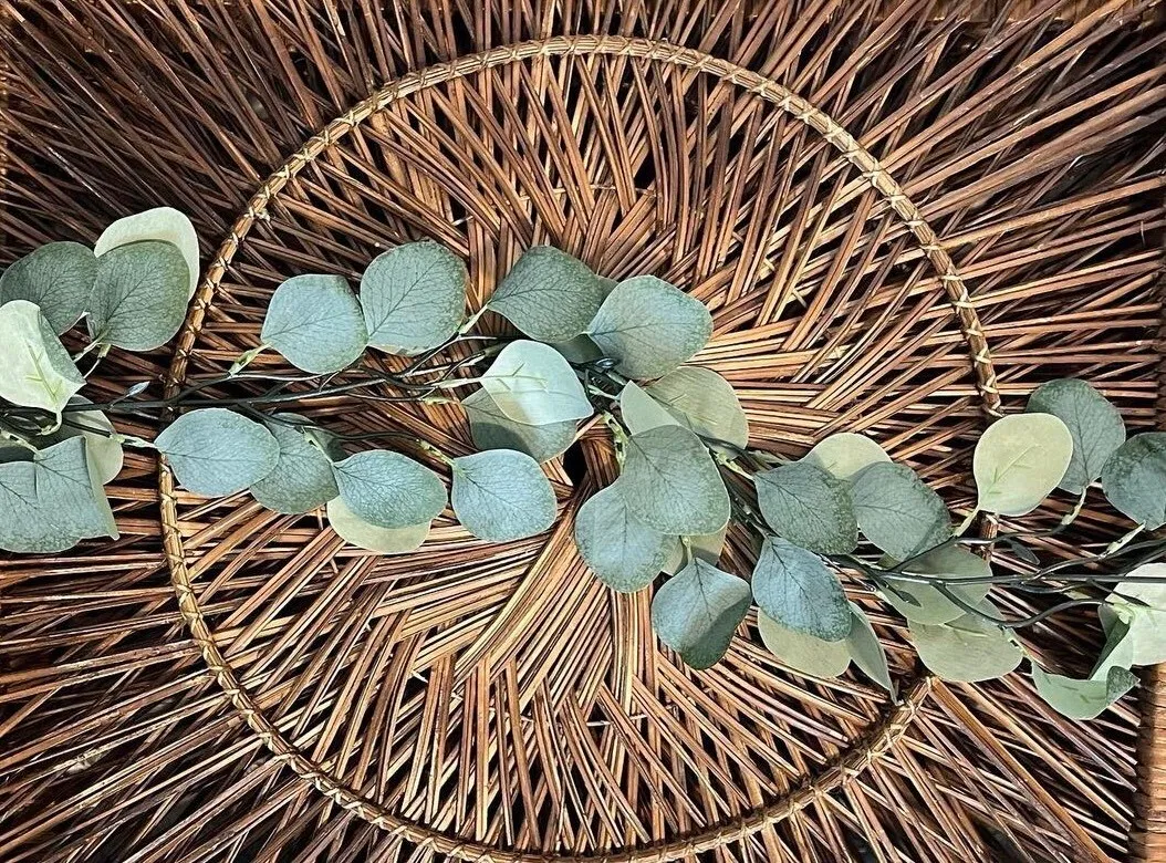 Garland, Florals and Wood Rounds