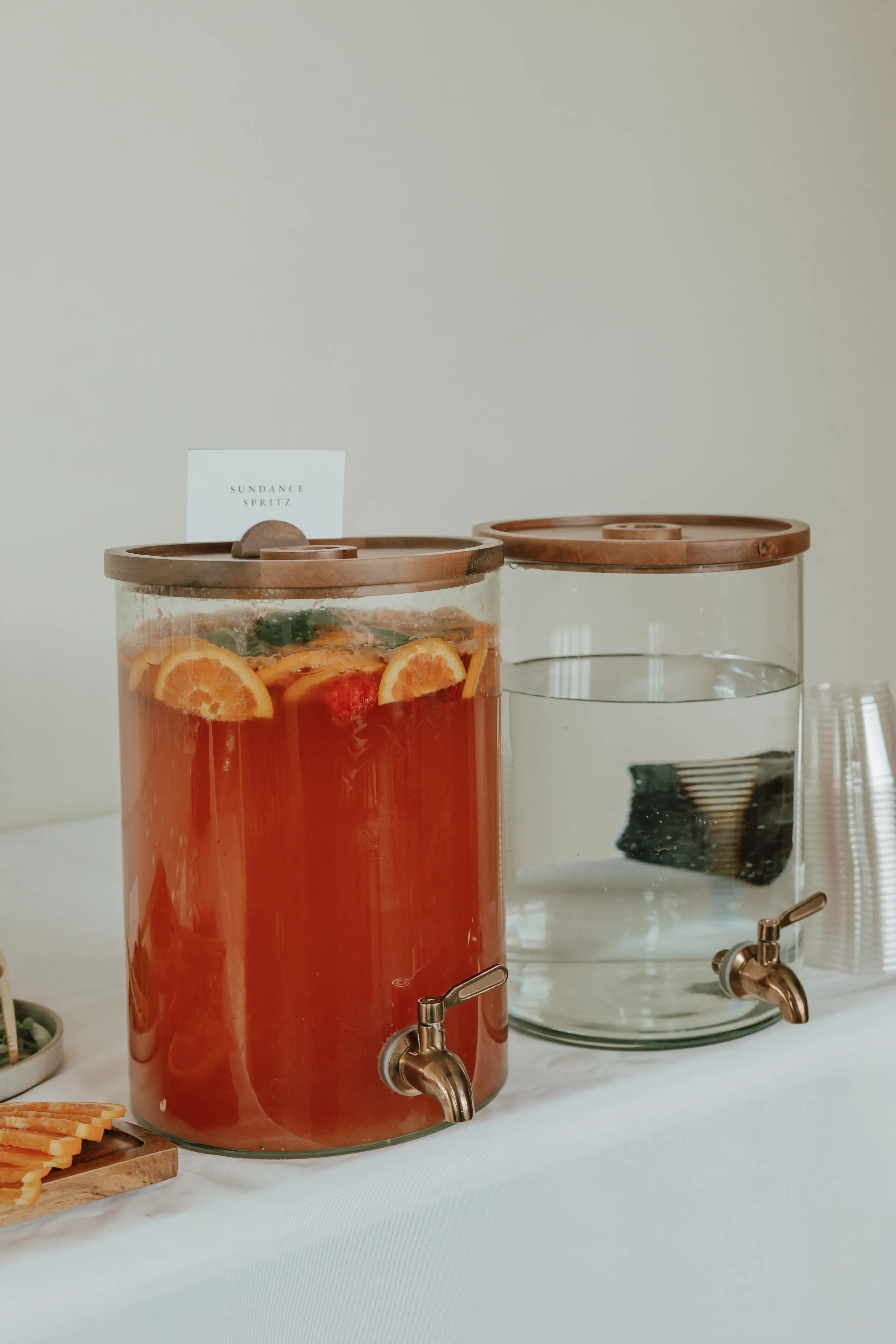 Glass Beverage Dispenser 